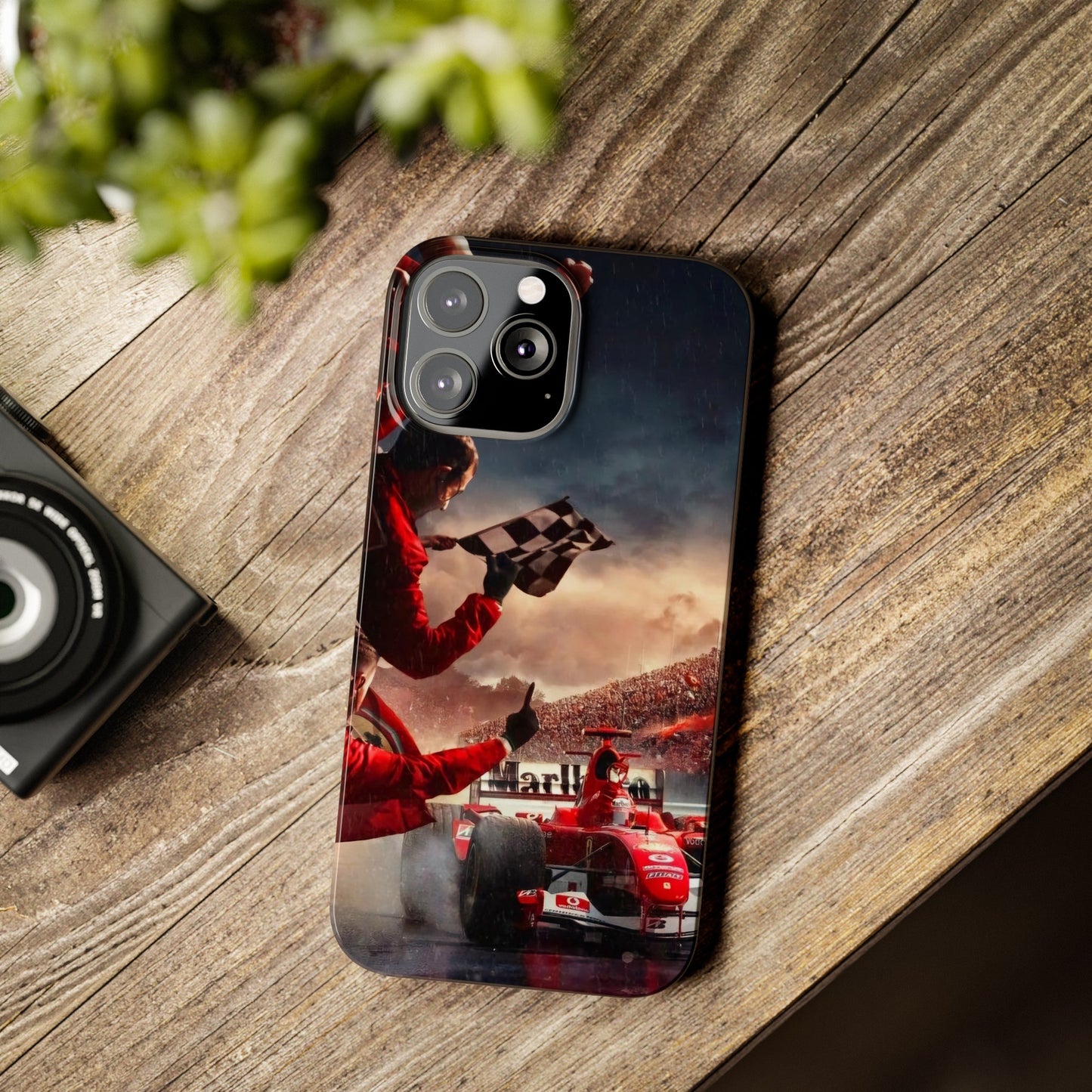 Ferrari Michael Schumacher Victory iPhone Cases: Celebrate the Legend