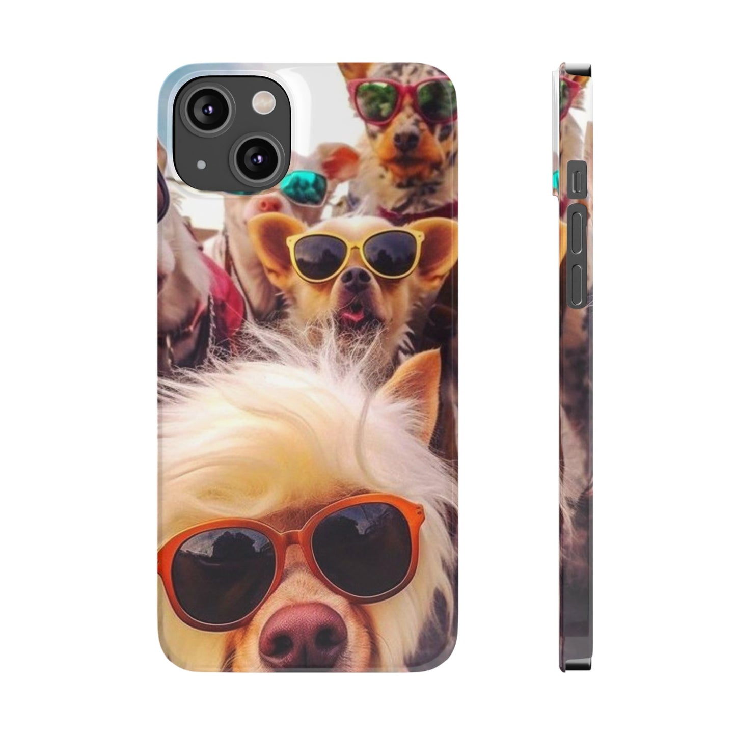Cool Dogs make Selfie iPhone 15, 14, 13, 12, 11 Cases