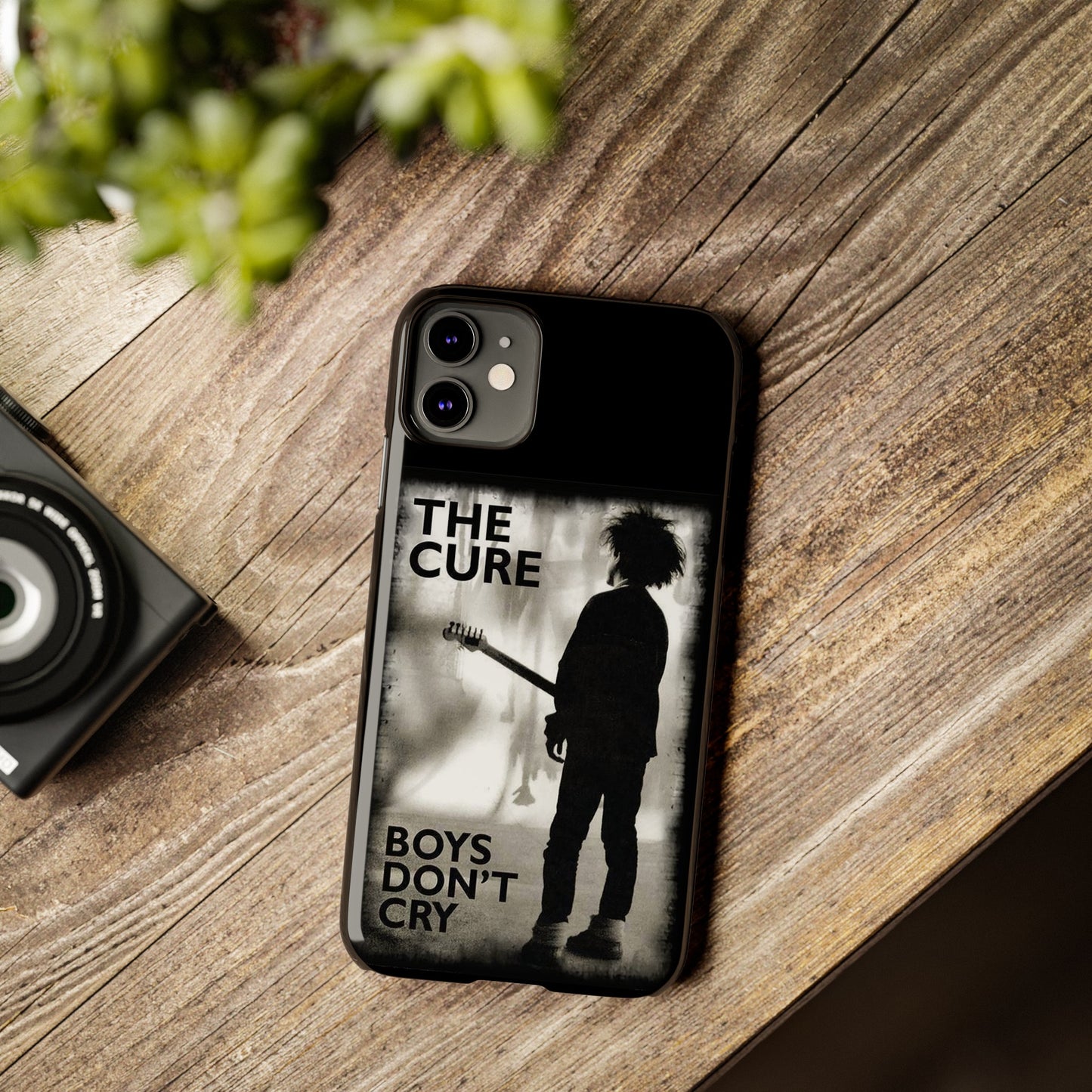 The Cure: Boys Don't Cry" iPhone Covers for 15, 14, 13, 12, 11