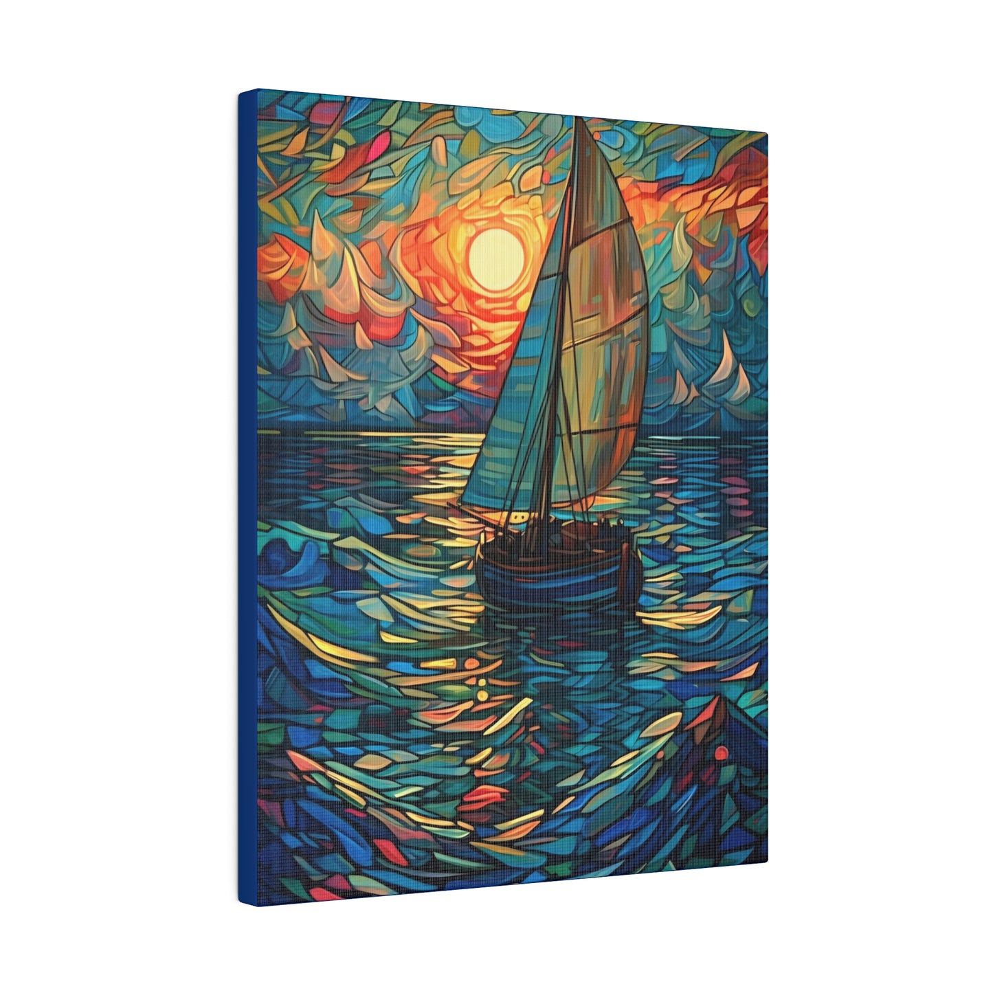 Ship on the Sea: Nautical Wall Art - Canvas