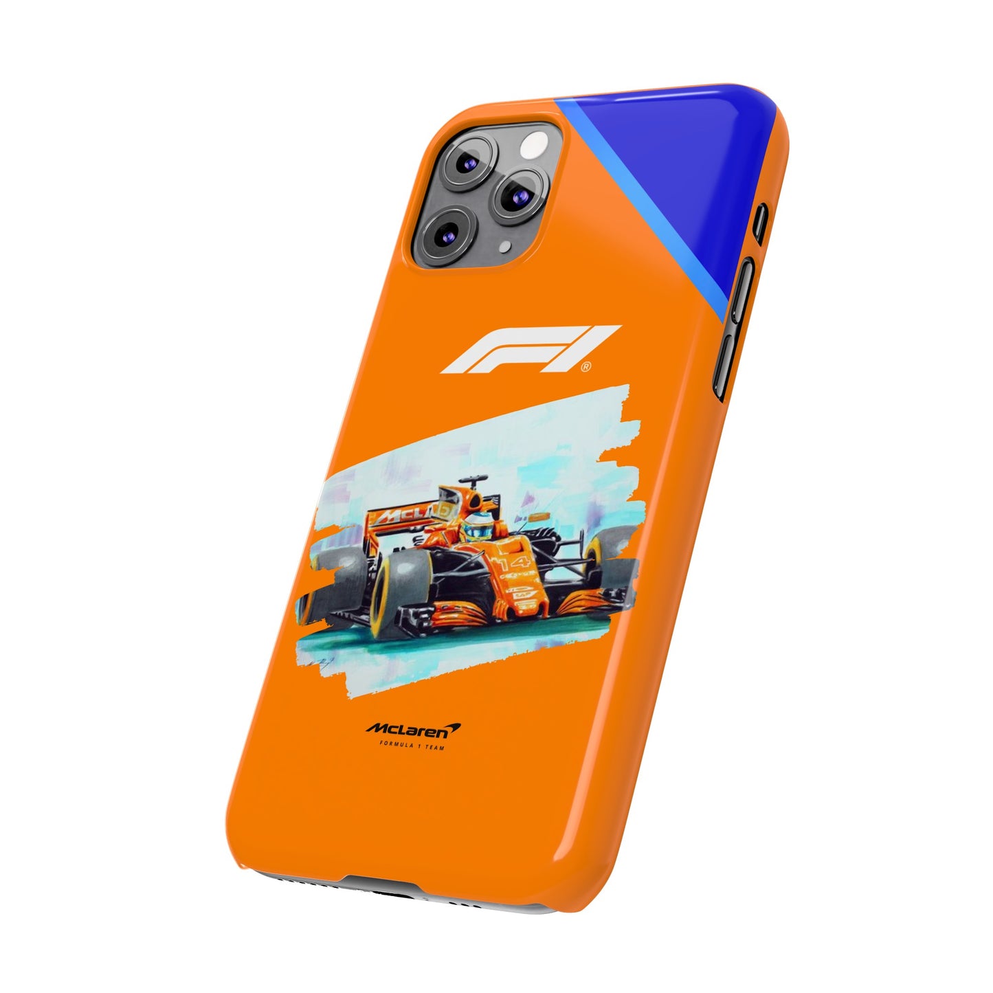 F1 McClaren Orange Edition Iphone Cases