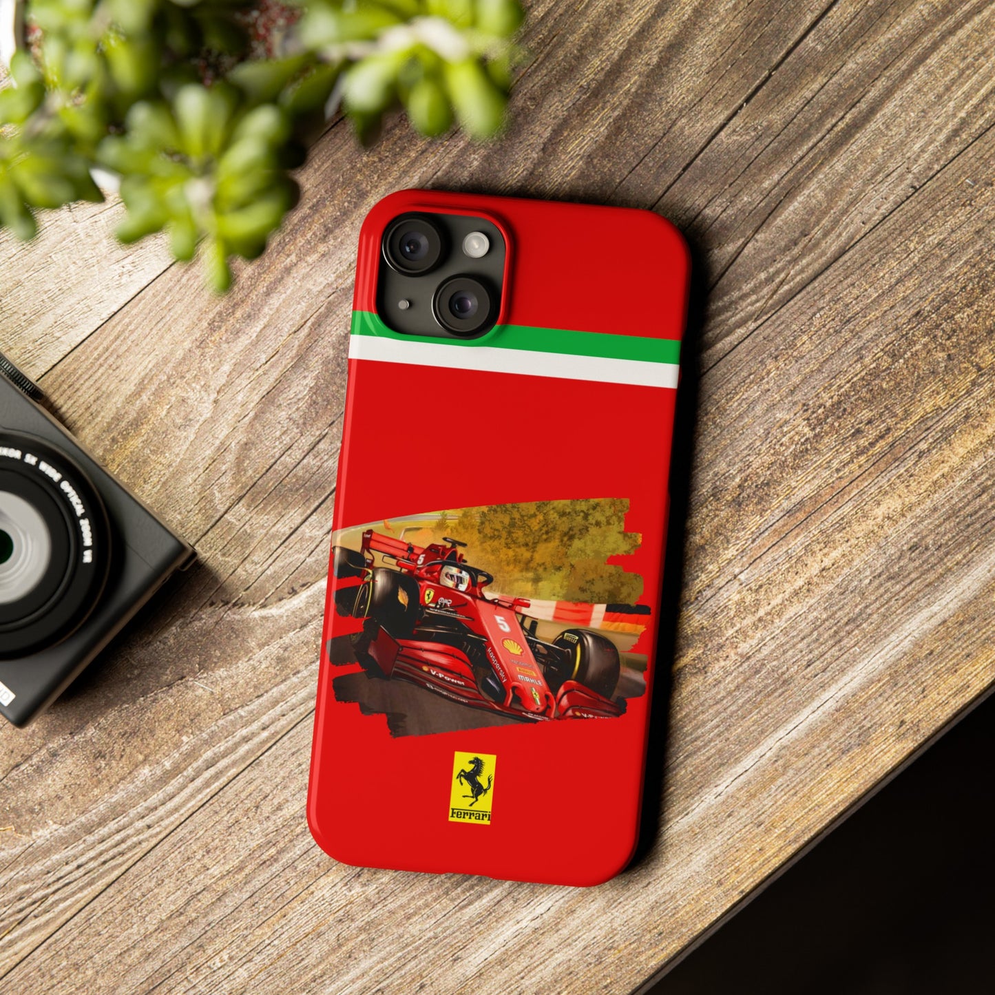 F1 Ferrari Red Edition Iphone Cases