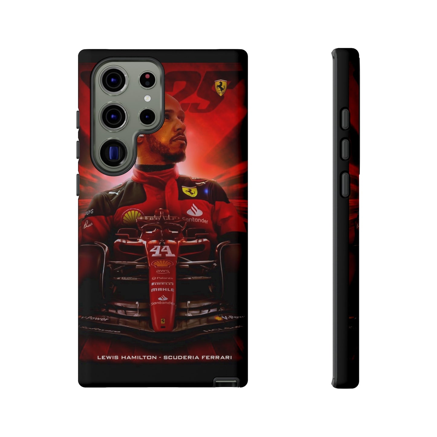 Ferrari Lewis Hamilton New Driver Samsung Galaxy Cases S24 S23 S22: Drive into Greatness!