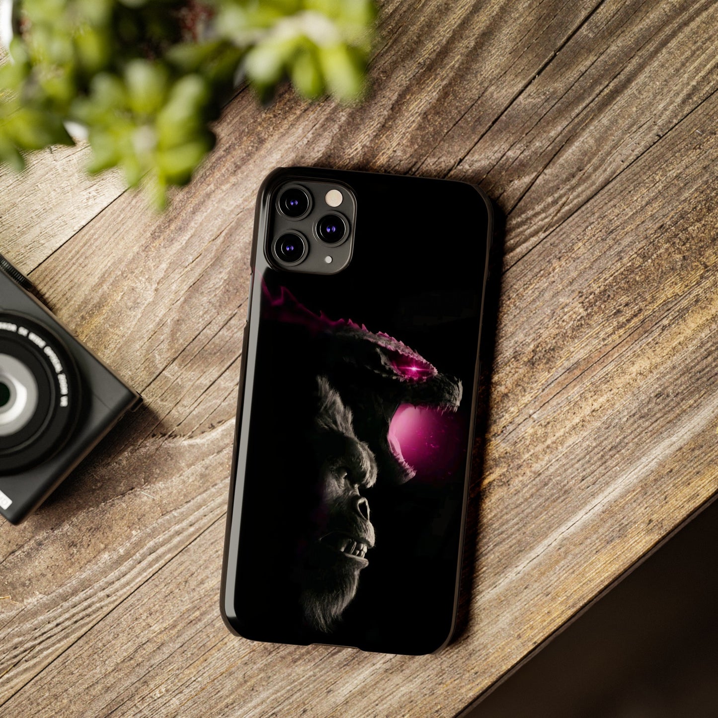 Godzilla x Kong New Age iPhone Cases: Unleash the Titans (Purple Edition)