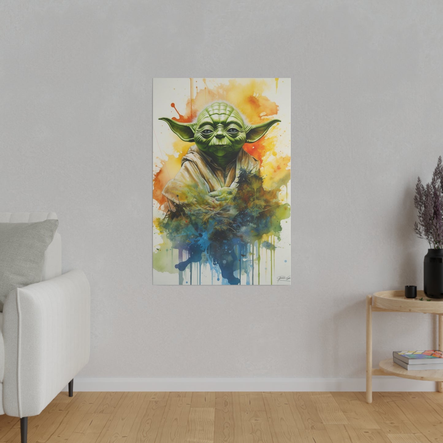 Star Wars Yoda: The Force Canvas - Wisdom and Power