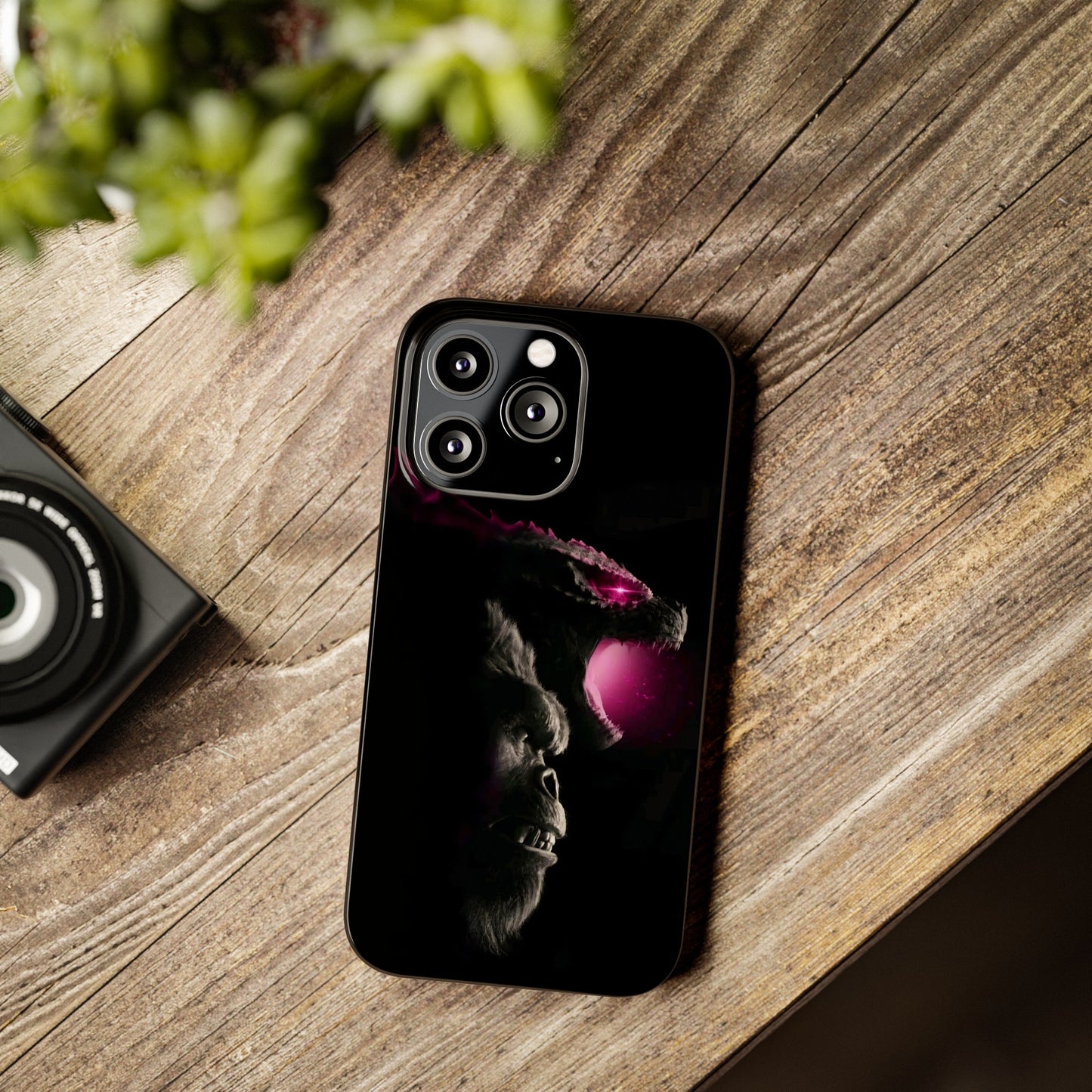 Godzilla x Kong New Age iPhone Cases: Unleash the Titans (Purple Edition)