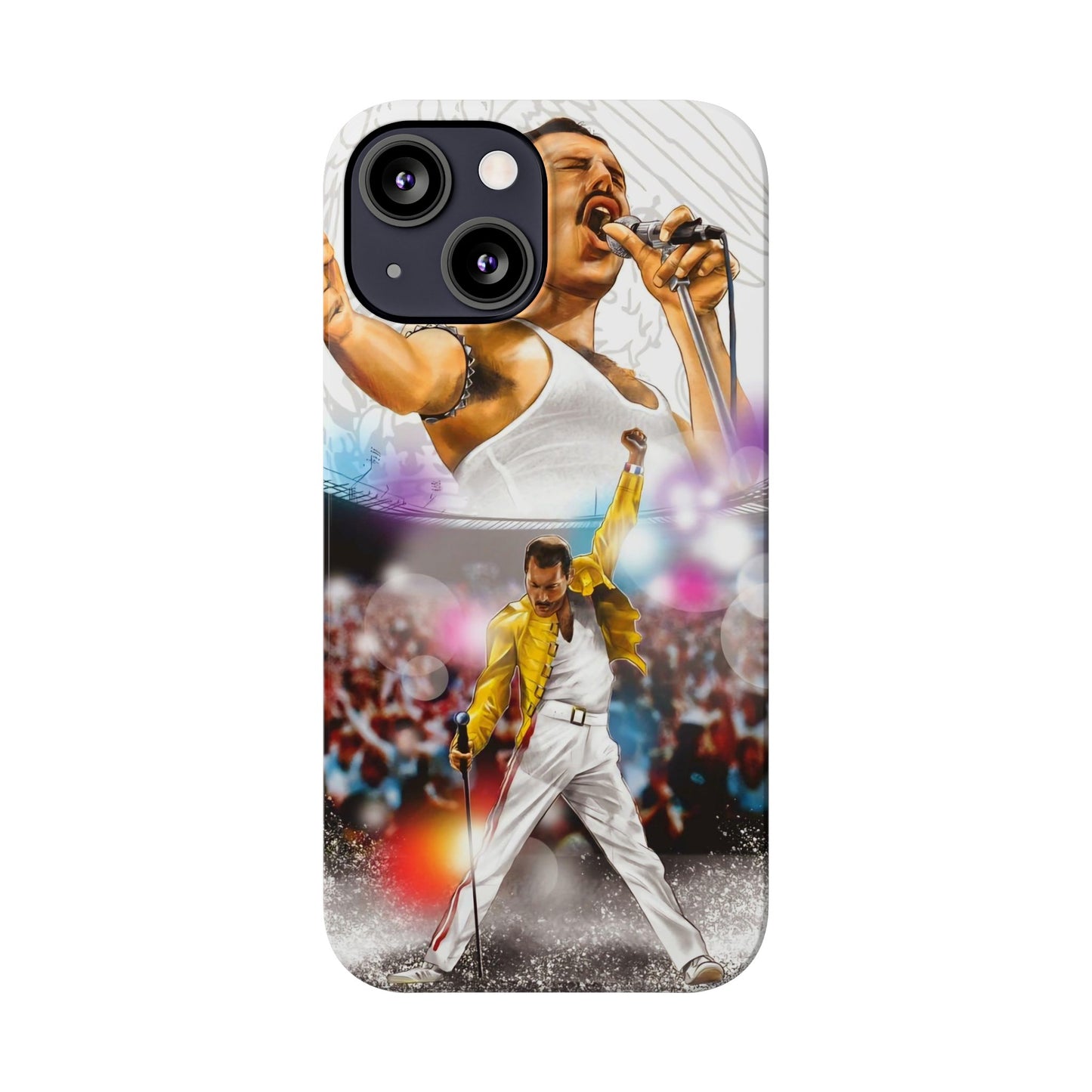 Freddy Mercury & Queen iPhone 15, 14, 13, 12 Cases