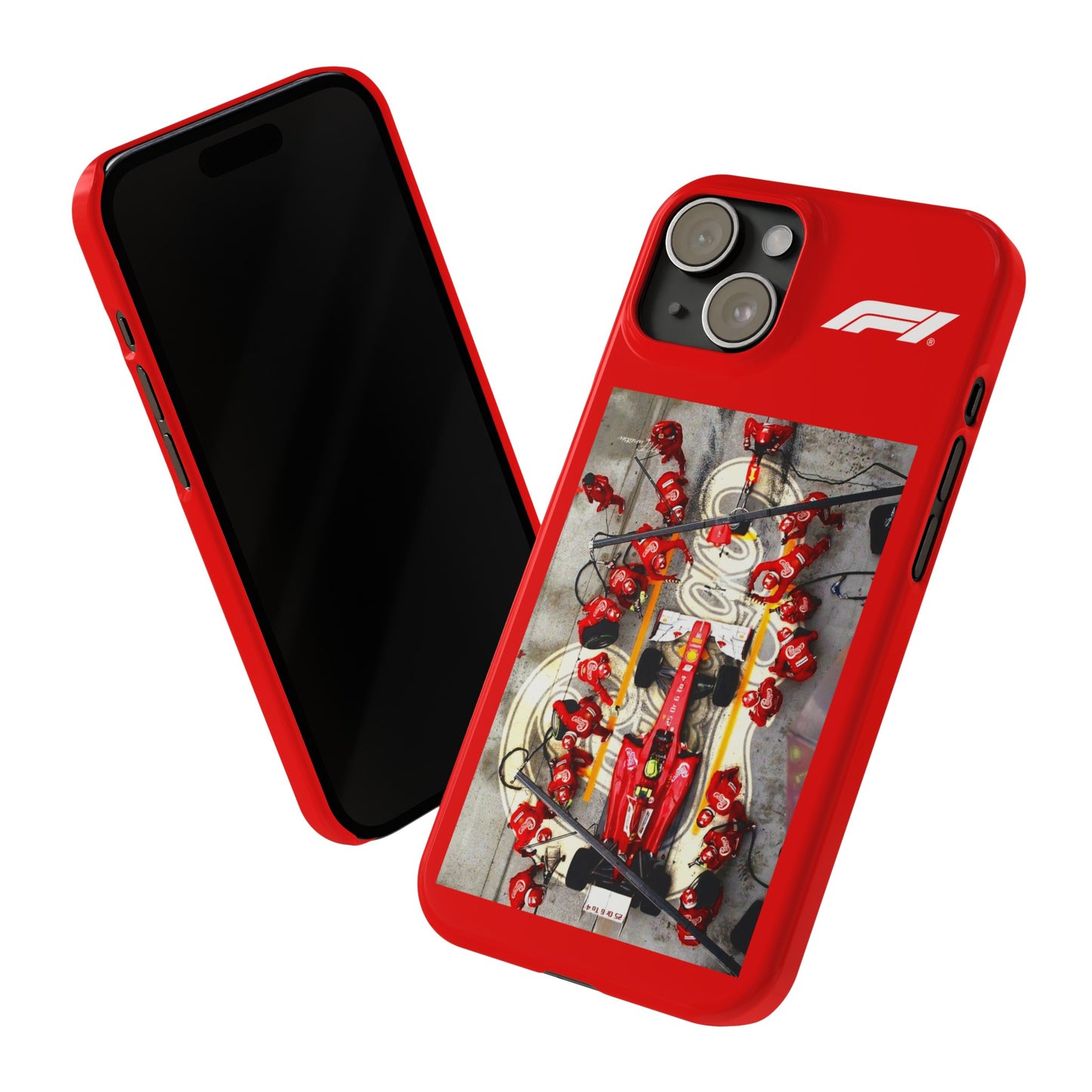 F1 Ferrari Pitstop Iphone Cases