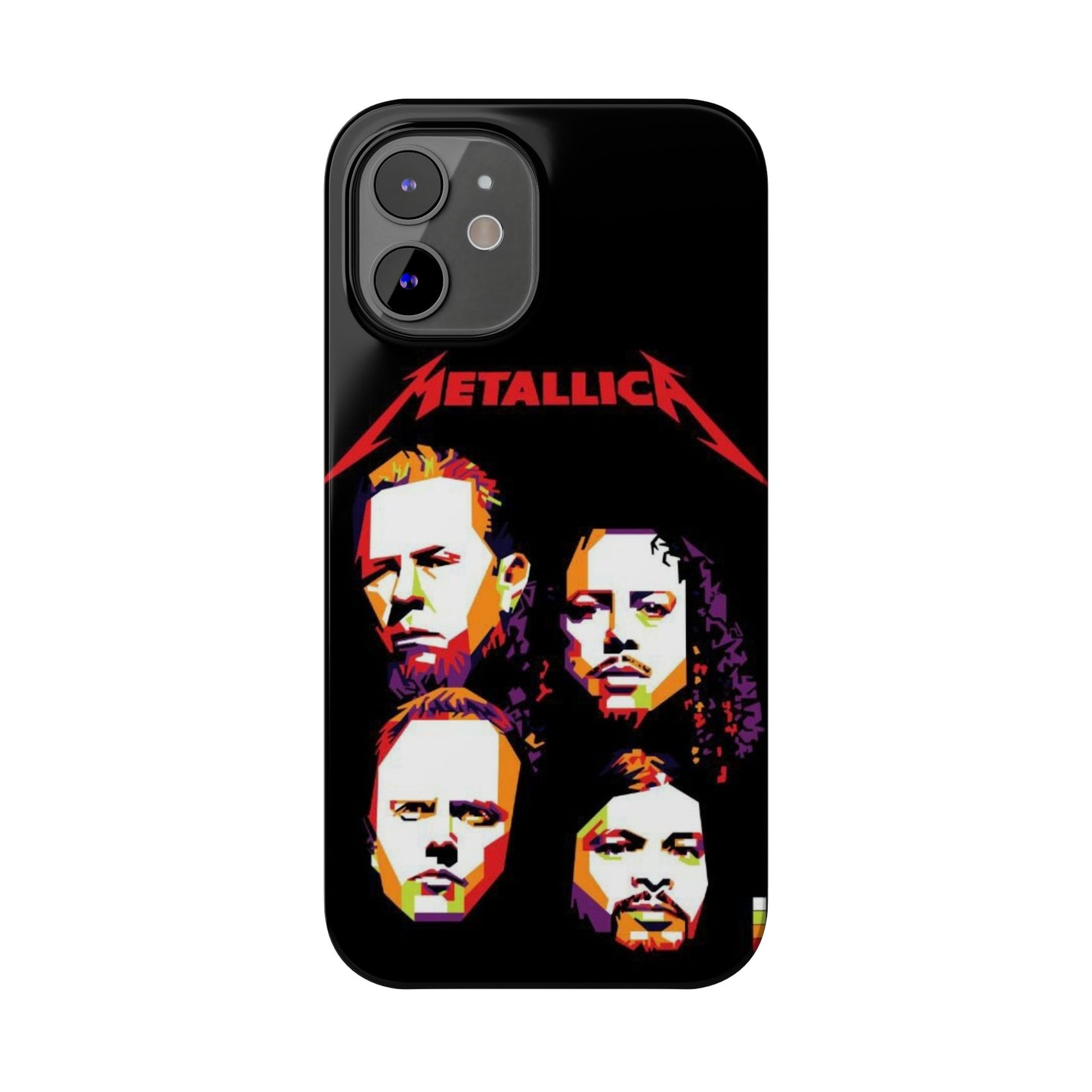 Metallica IPhone 15, 14, 13, 12 Cases - Art Design