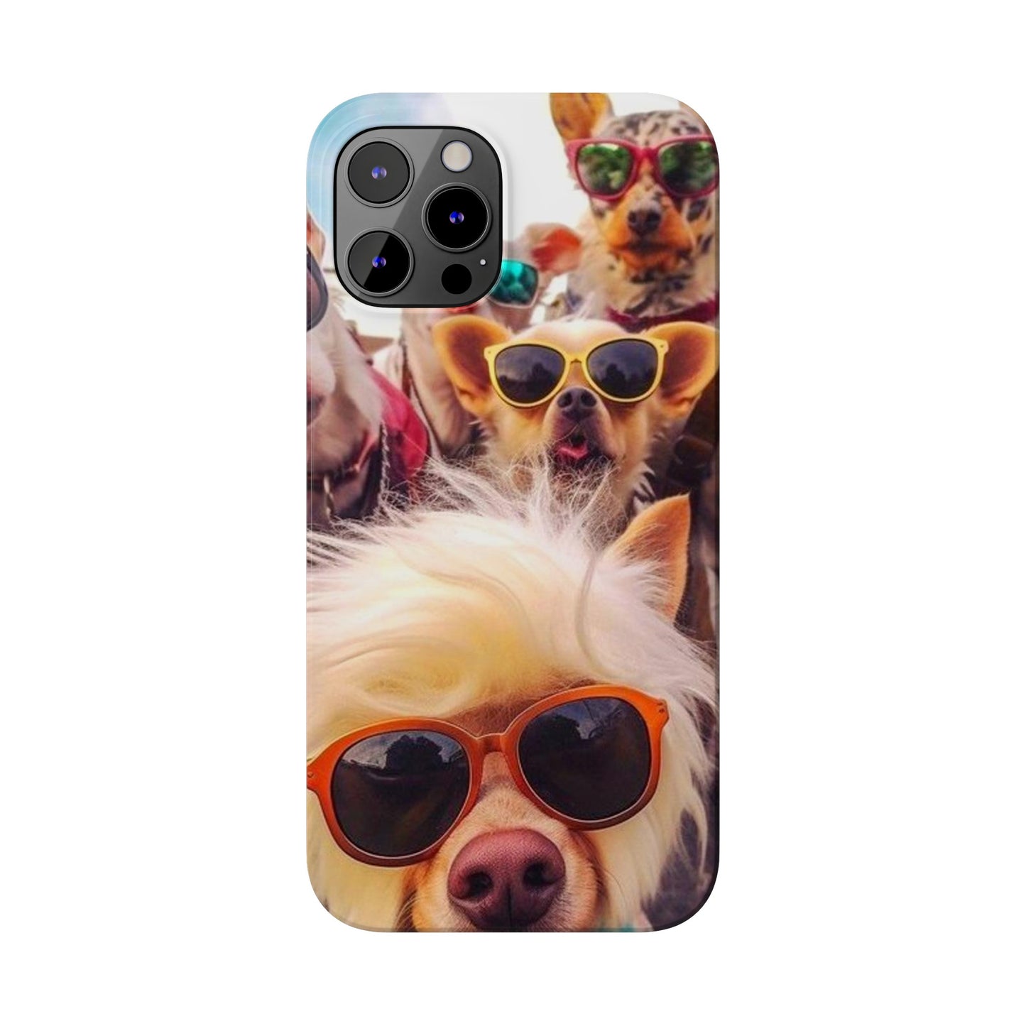 Cool Dogs make Selfie iPhone 15, 14, 13, 12, 11 Cases