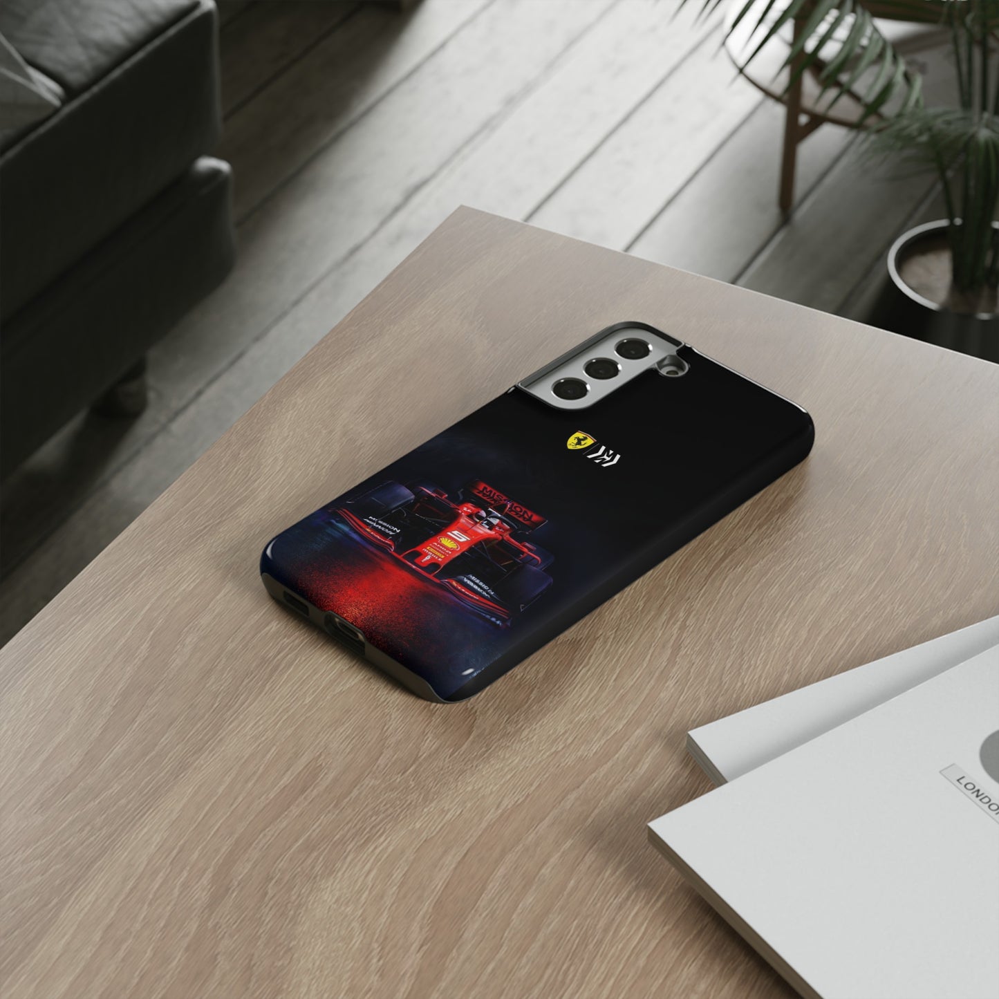 F1 Ferrari Racing Car Samsung Galaxy Cases: Speed in Every S24, S23, S22