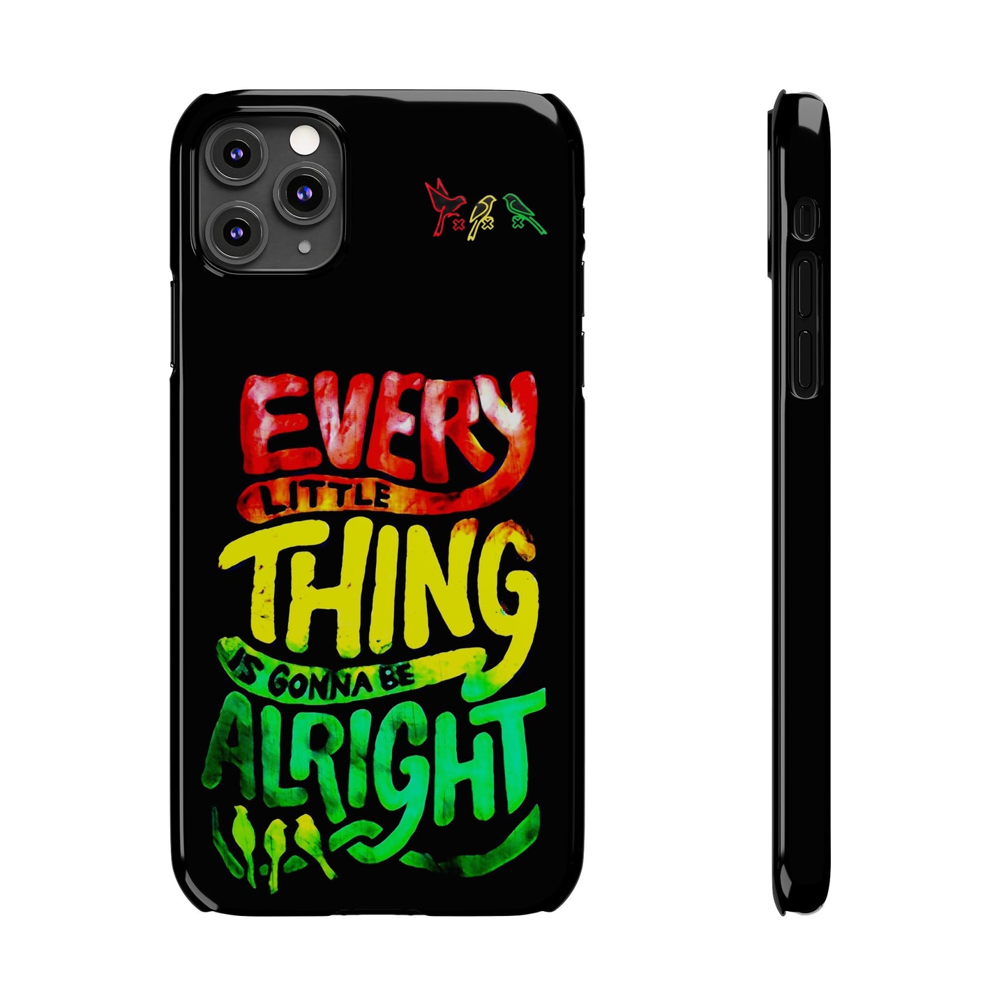 3 Little Birds - Bob Marley iPhone Cover: Peace and Protection