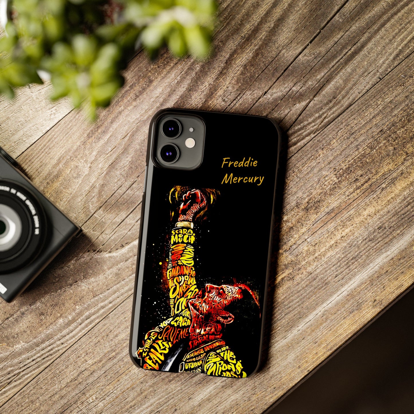 Freddie Mercury Songs IPhone 15, 14, 13, 12, 11 Cases