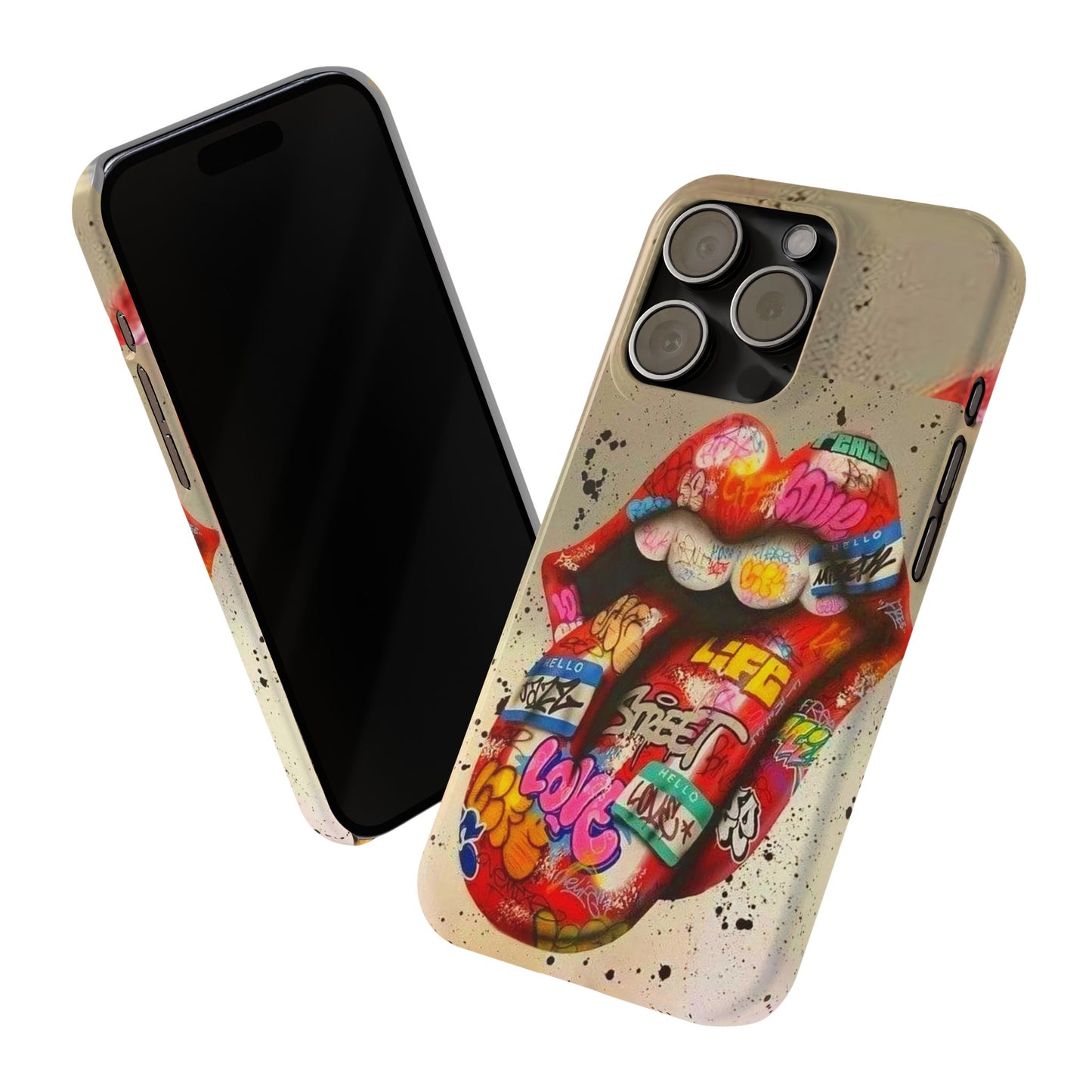 Rolling Stones Tongue Logo Iphone 15, 14, 13, 12 Cases
