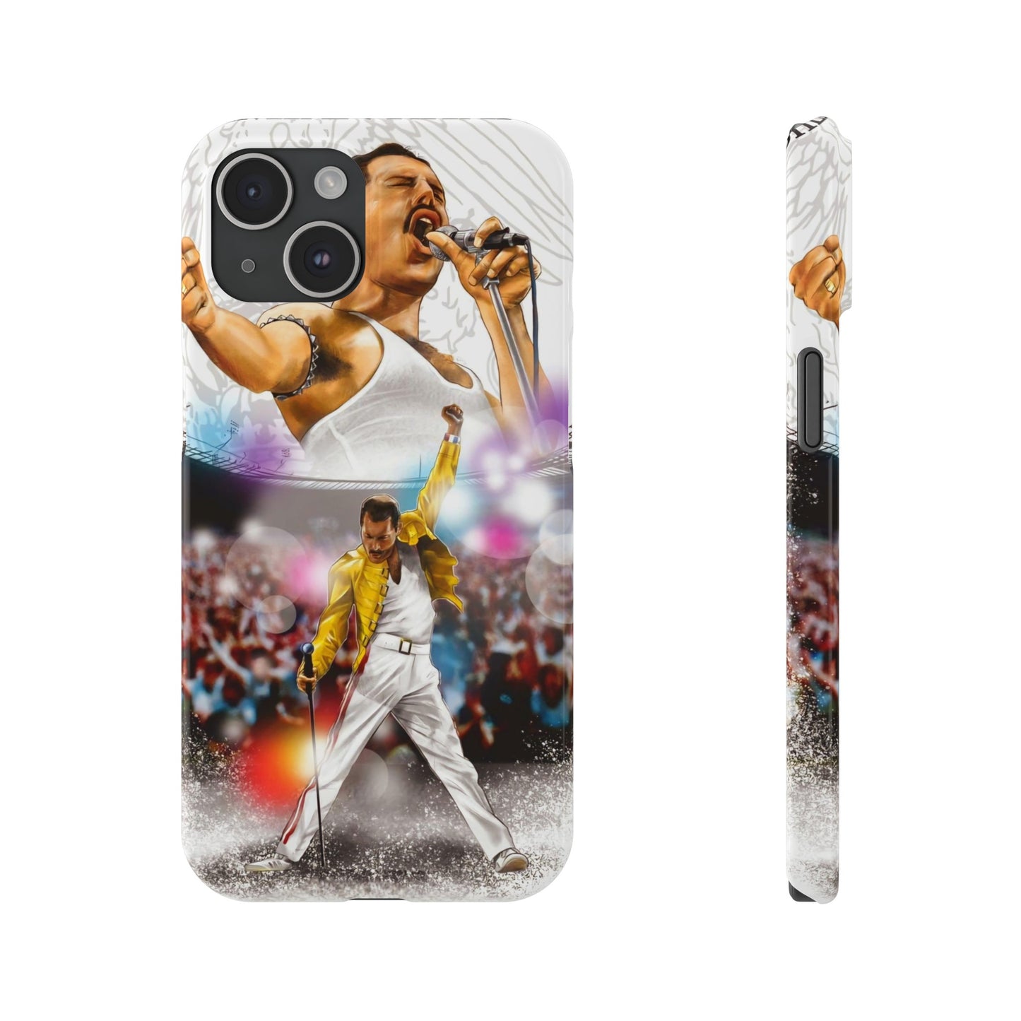 Freddy Mercury & Queen iPhone 15, 14, 13, 12 Cases