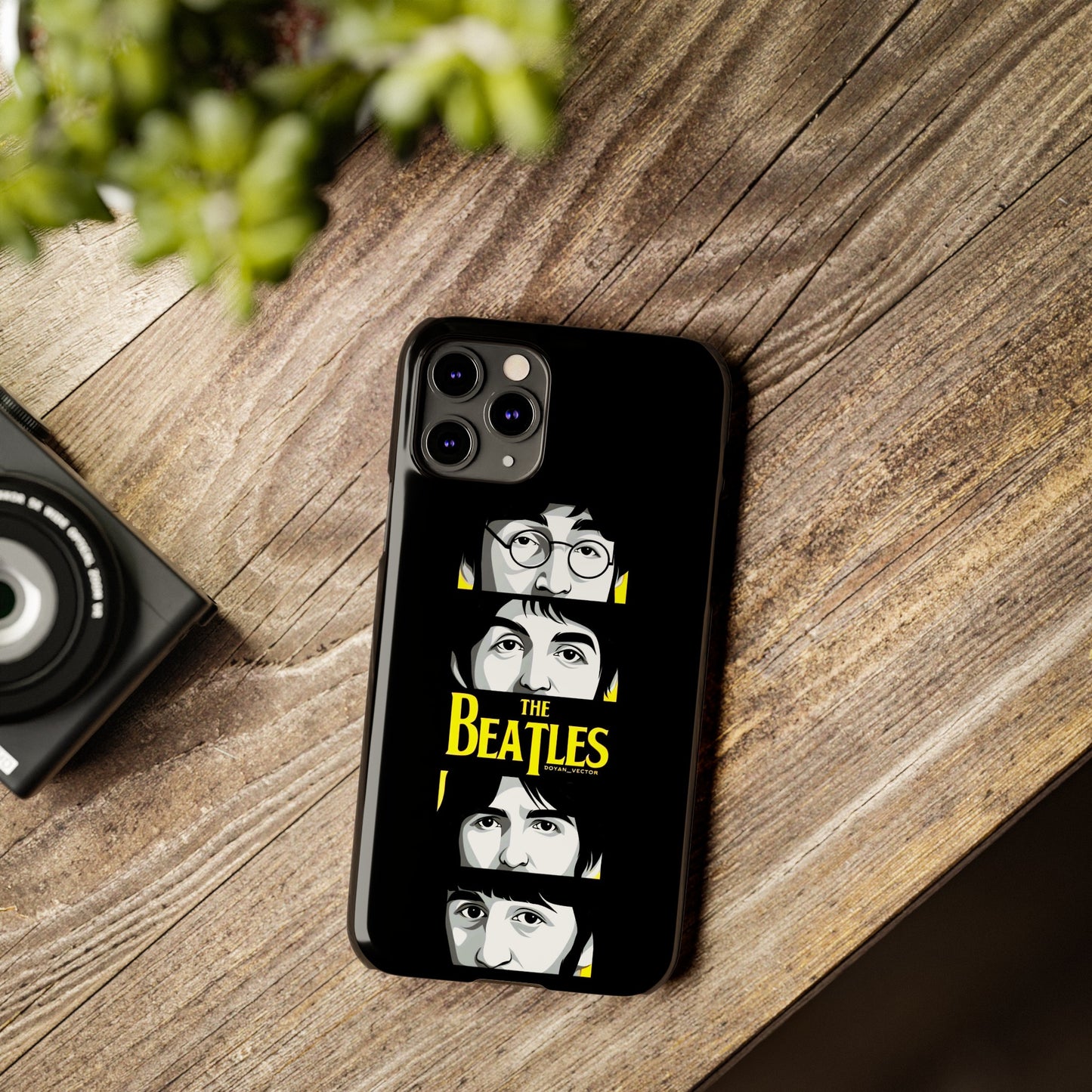 The Beatles Looking at You" iPhone Cases for iPhone 15, 14, 13, 12, 11