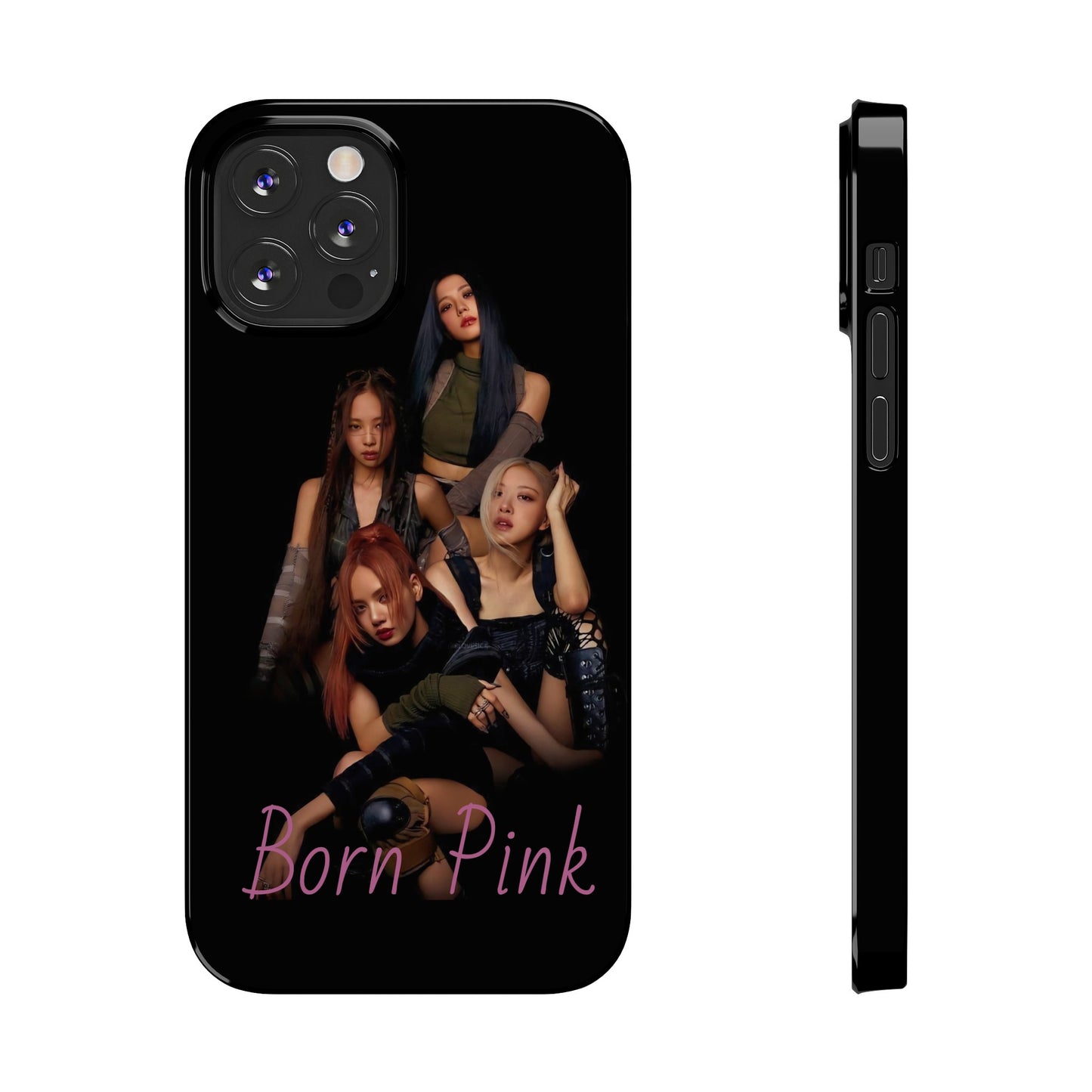Blackpink Kpop  - IPhone 15, 14, 13, 12 Cases. Born Pink Edition
