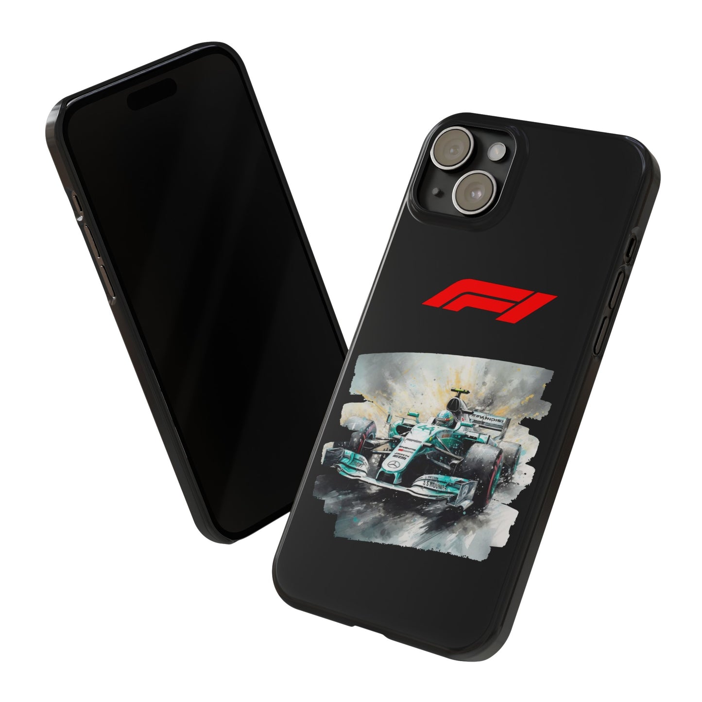 F1 Mercedes Iphone 15, 14, 13, 12, 11 Cases