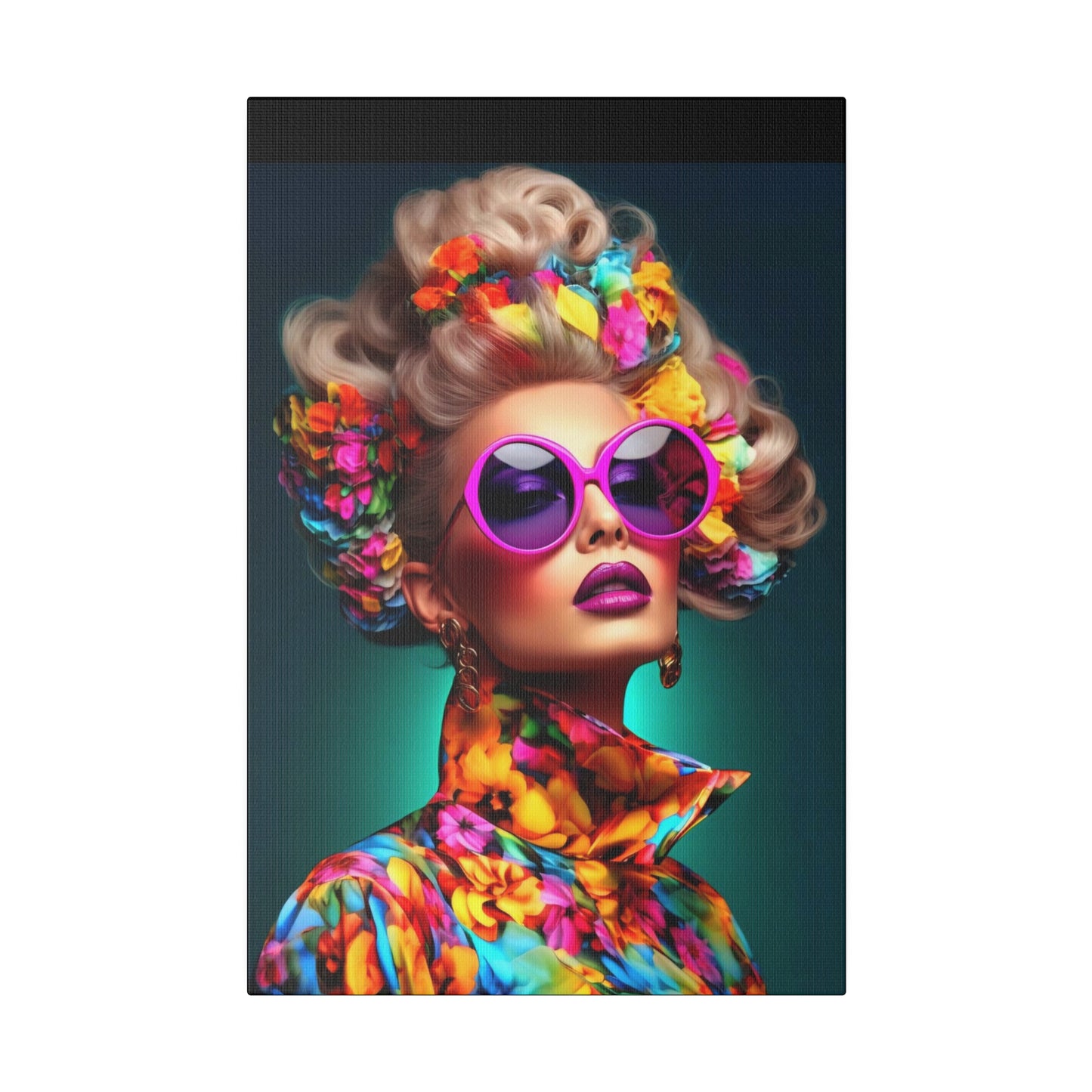 Vibrant Women: Colorful Art Style - Canvas