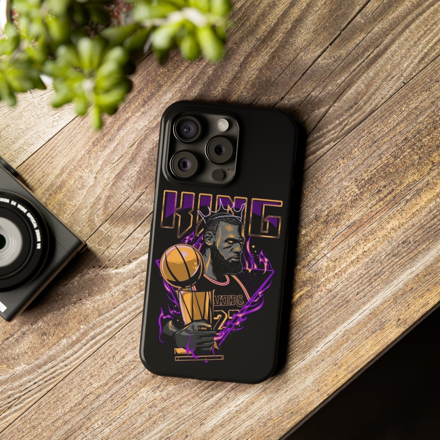 LeBron James is The King Iphone 15, 14, 13, 12, 11 Cases