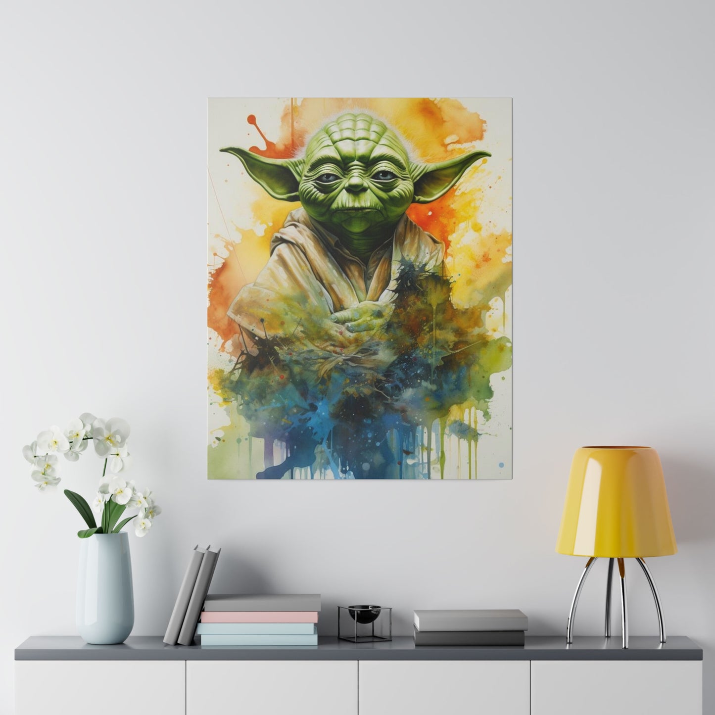 Star Wars Yoda: The Force Canvas - Wisdom and Power