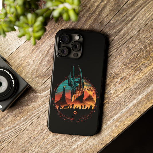 LOTR Fellowship on the Way iPhone Cases: Journey with the Heroes