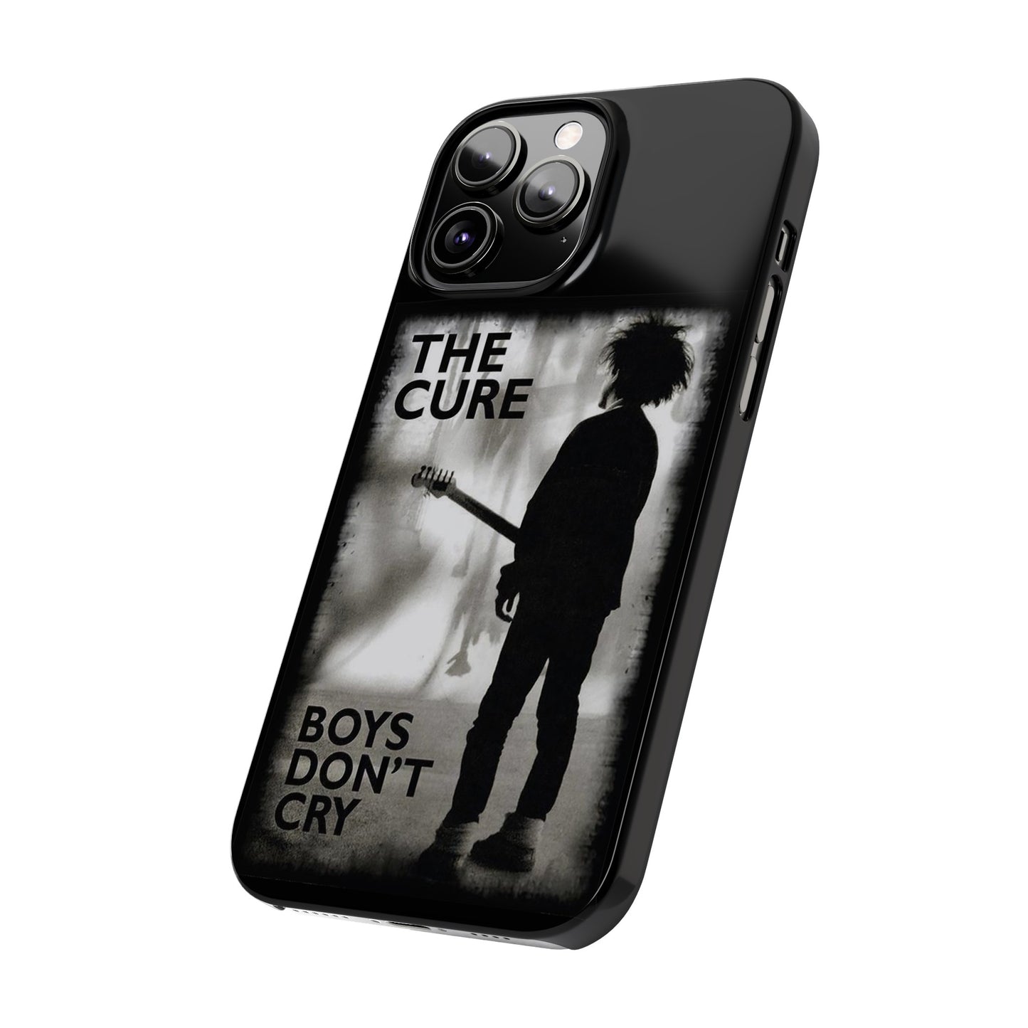 The Cure: Boys Don't Cry" iPhone Covers for 15, 14, 13, 12, 11