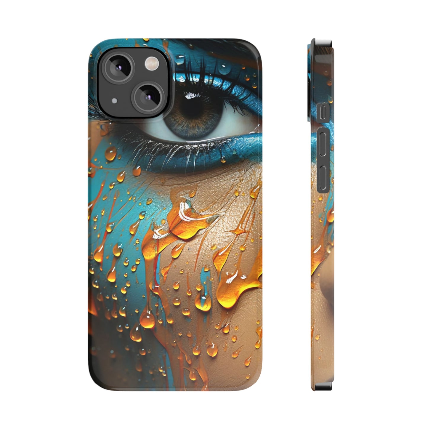 Tearful Eyes: iPhone 15, 14, 13, 12 Cases