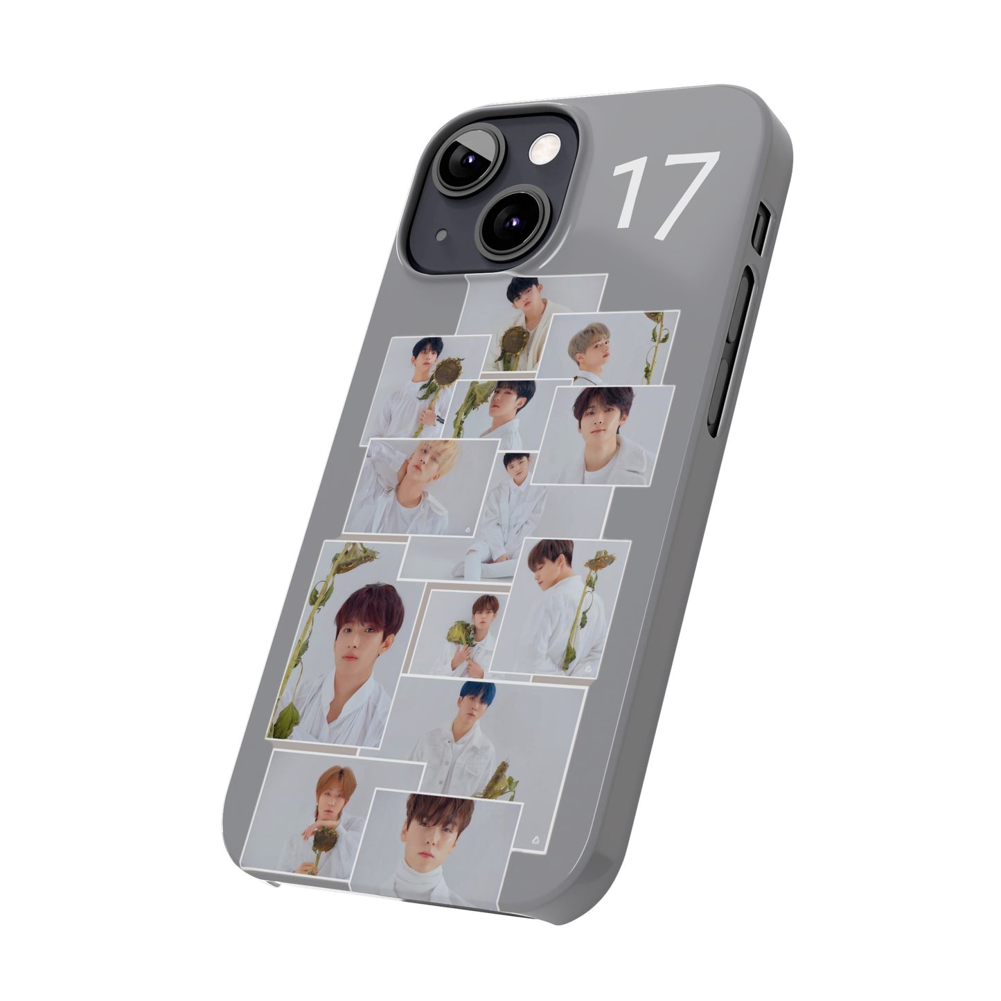 SEVENTEEN White Elegance iPhone 15, 14, 13, 12 Cases