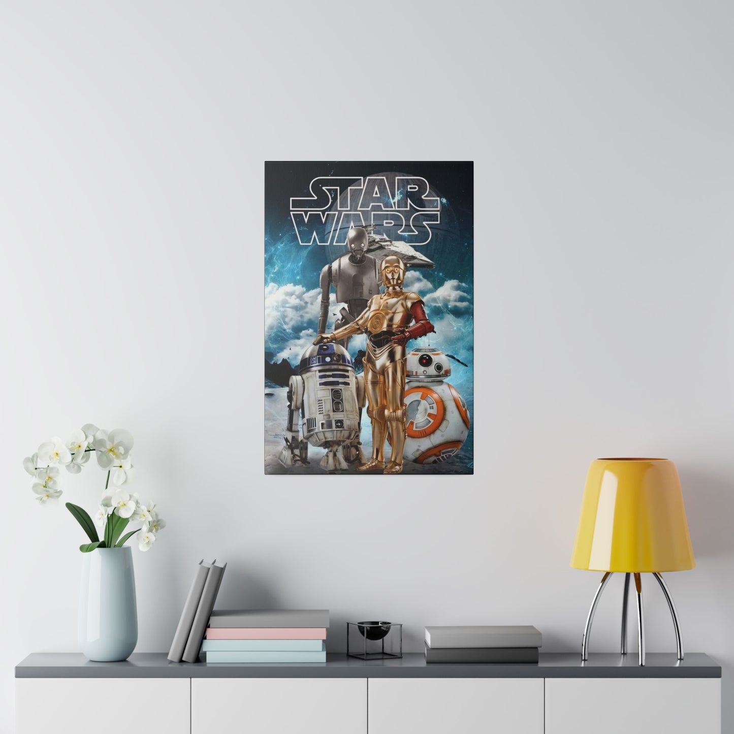 Star Wars R2-D2, BB-8 & C-3PO Canvas: Droid Magic