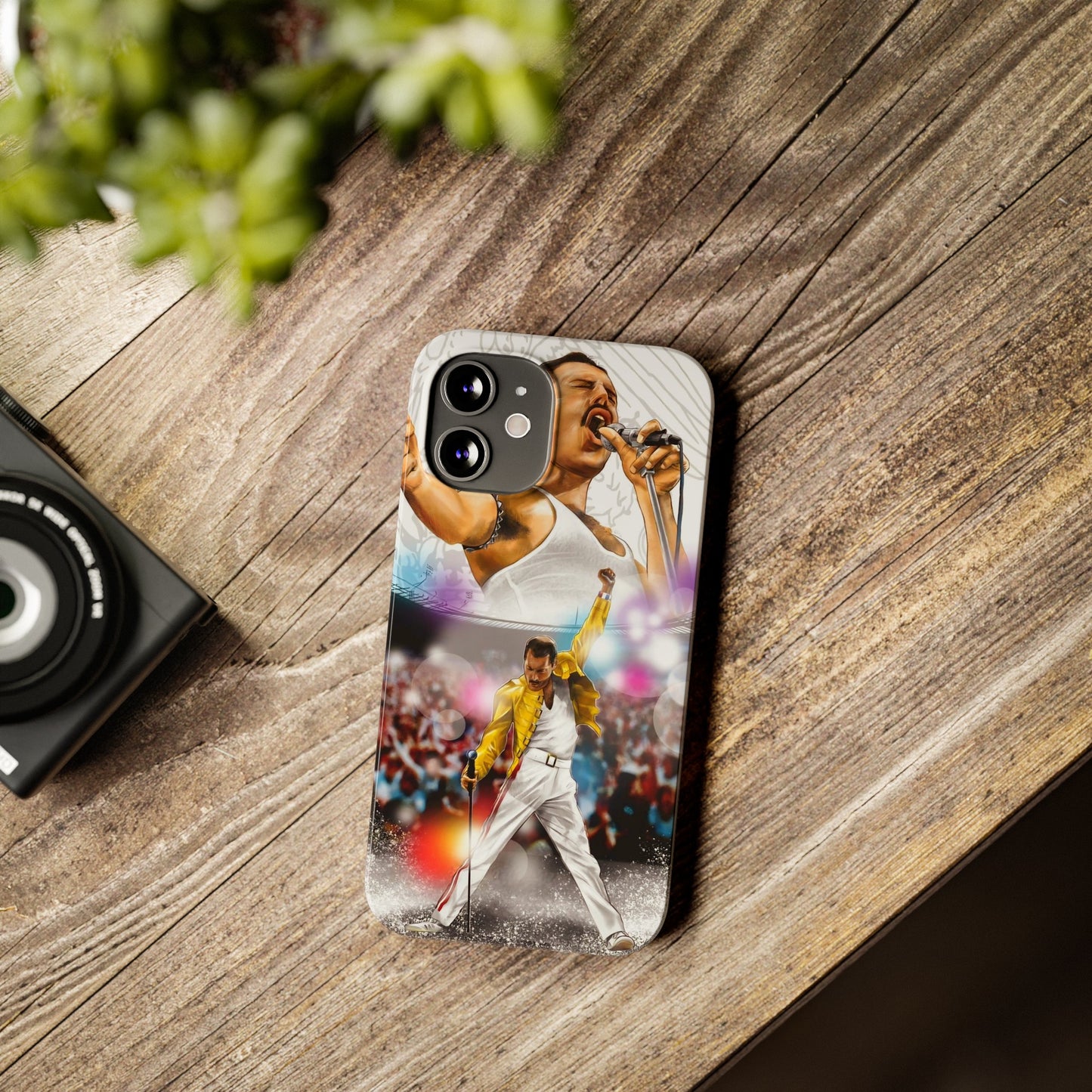 Freddy Mercury & Queen iPhone 15, 14, 13, 12 Cases