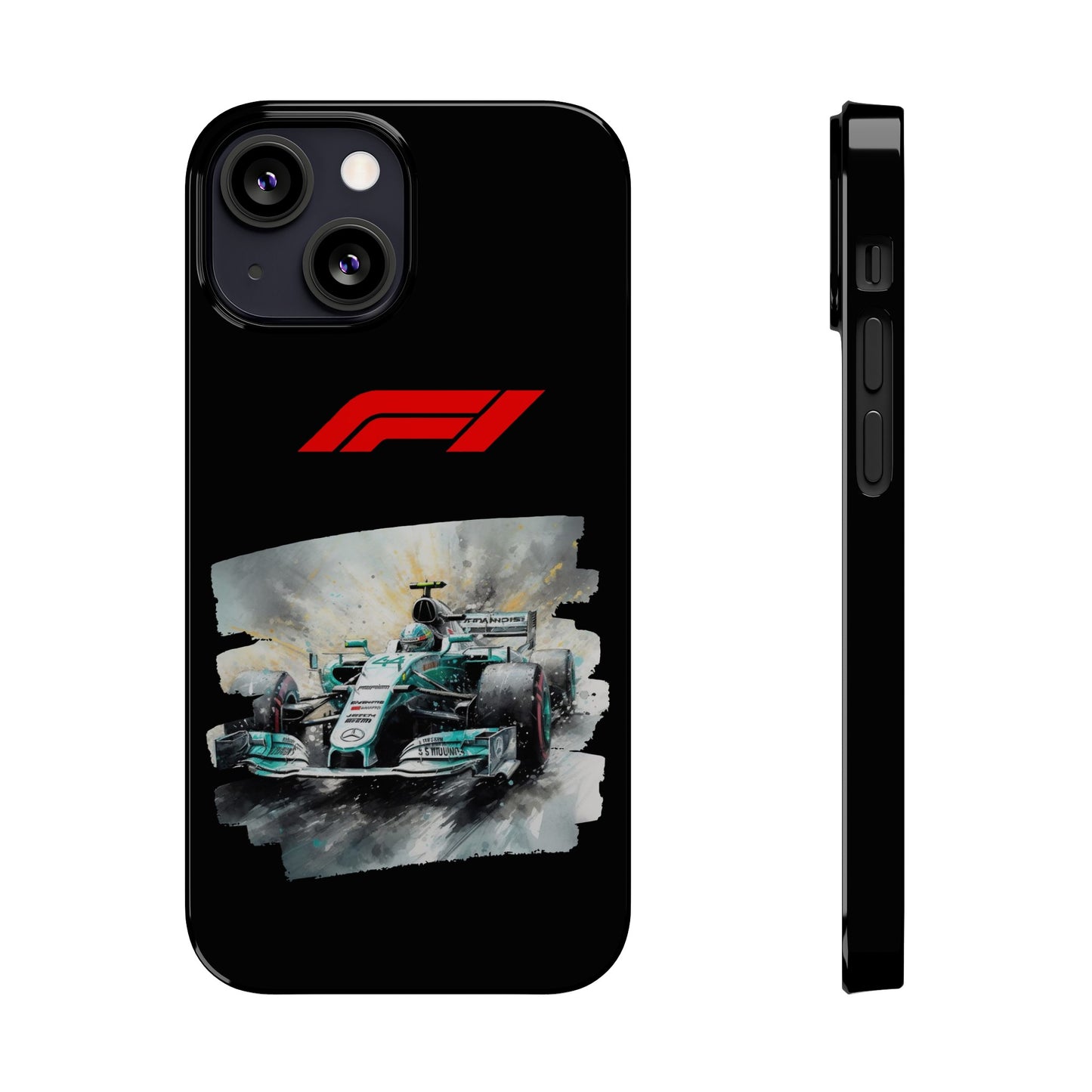 F1 Mercedes Iphone 15, 14, 13, 12, 11 Cases