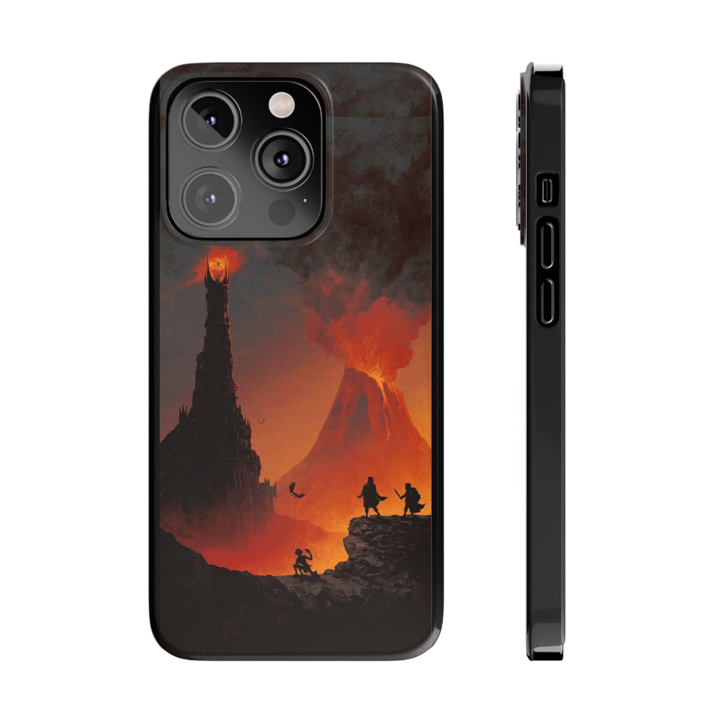 LOTR Frodo Arrived in Mordor iPhone Cases: The Final Quest