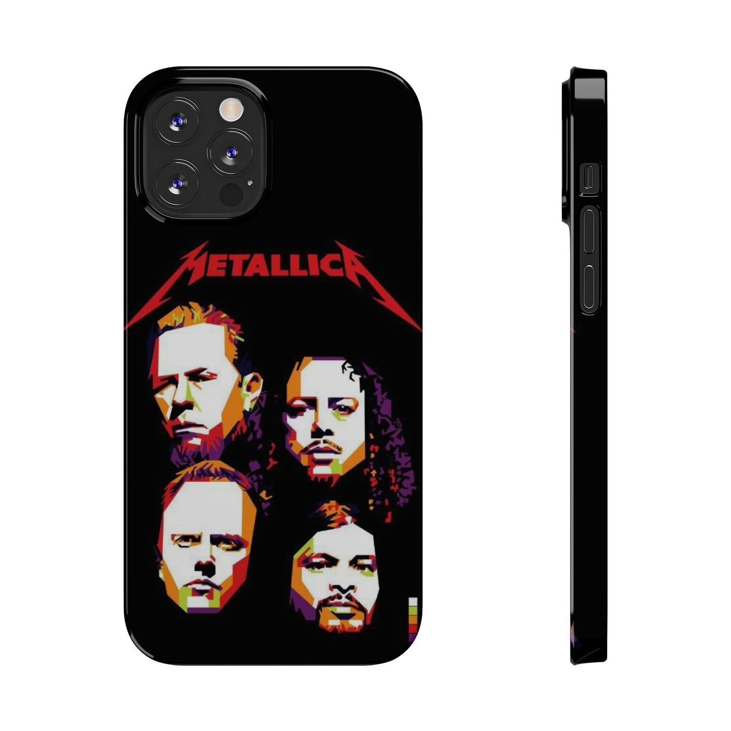Metallica IPhone 15, 14, 13, 12 Cases - Art Design