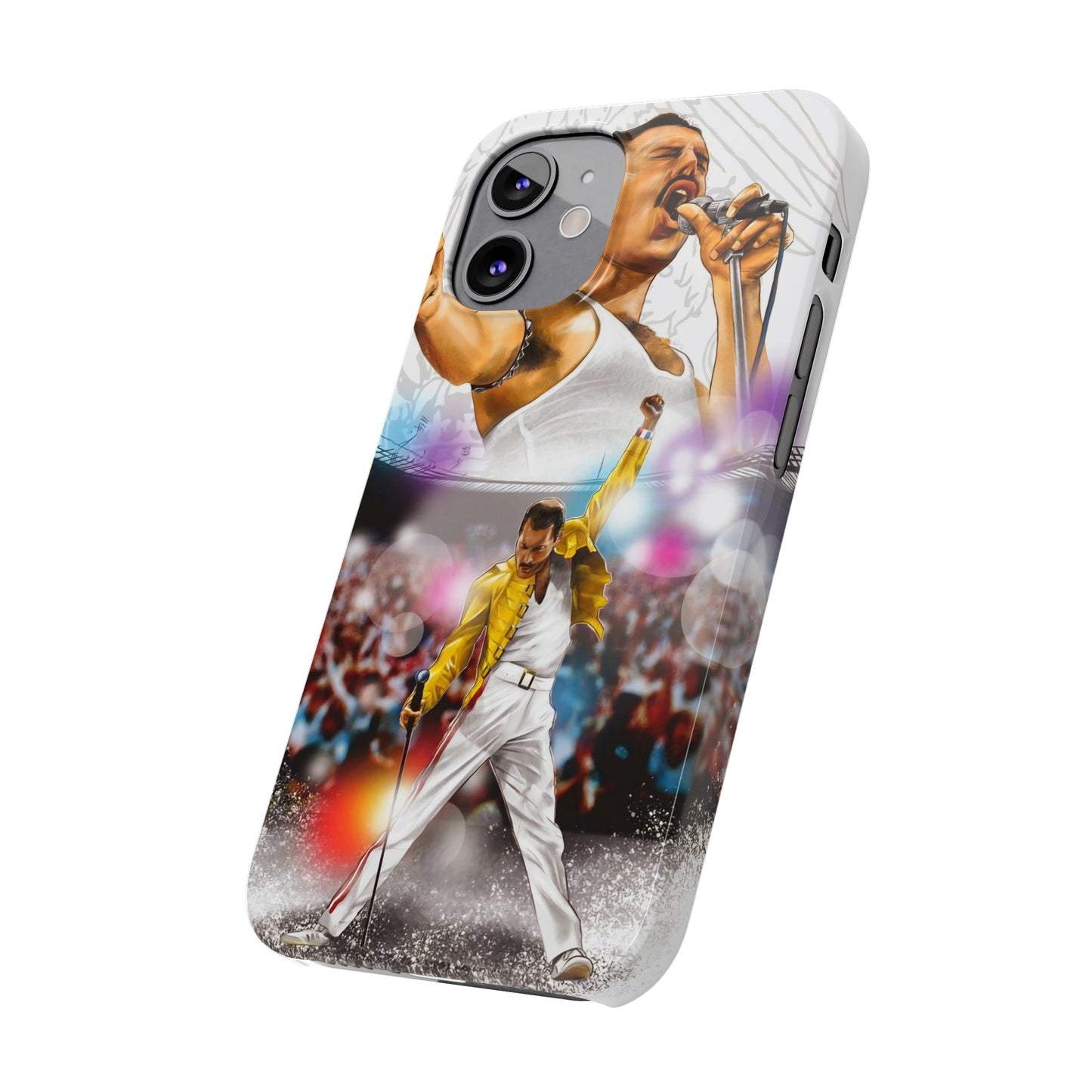 Freddy Mercury & Queen iPhone 15, 14, 13, 12 Cases