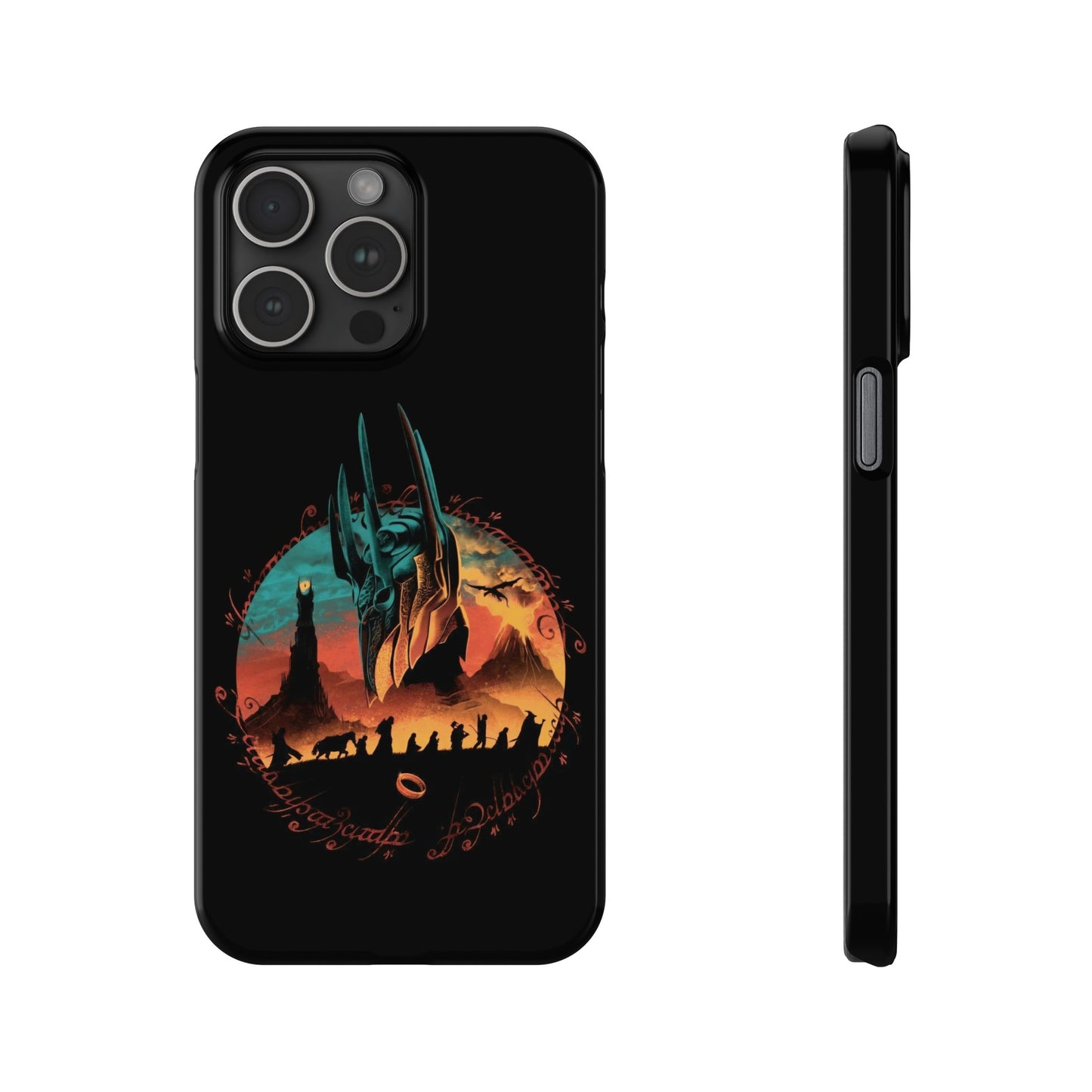 LOTR Fellowship on the Way iPhone Cases: Journey with the Heroes