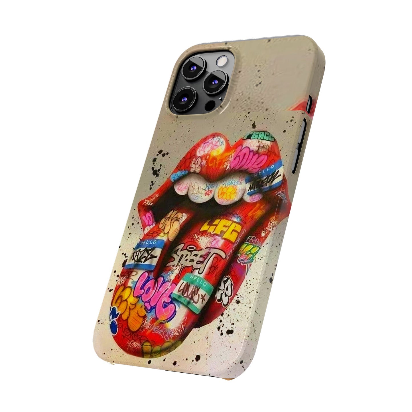 Rolling Stones Tongue Logo Iphone 15, 14, 13, 12 Cases