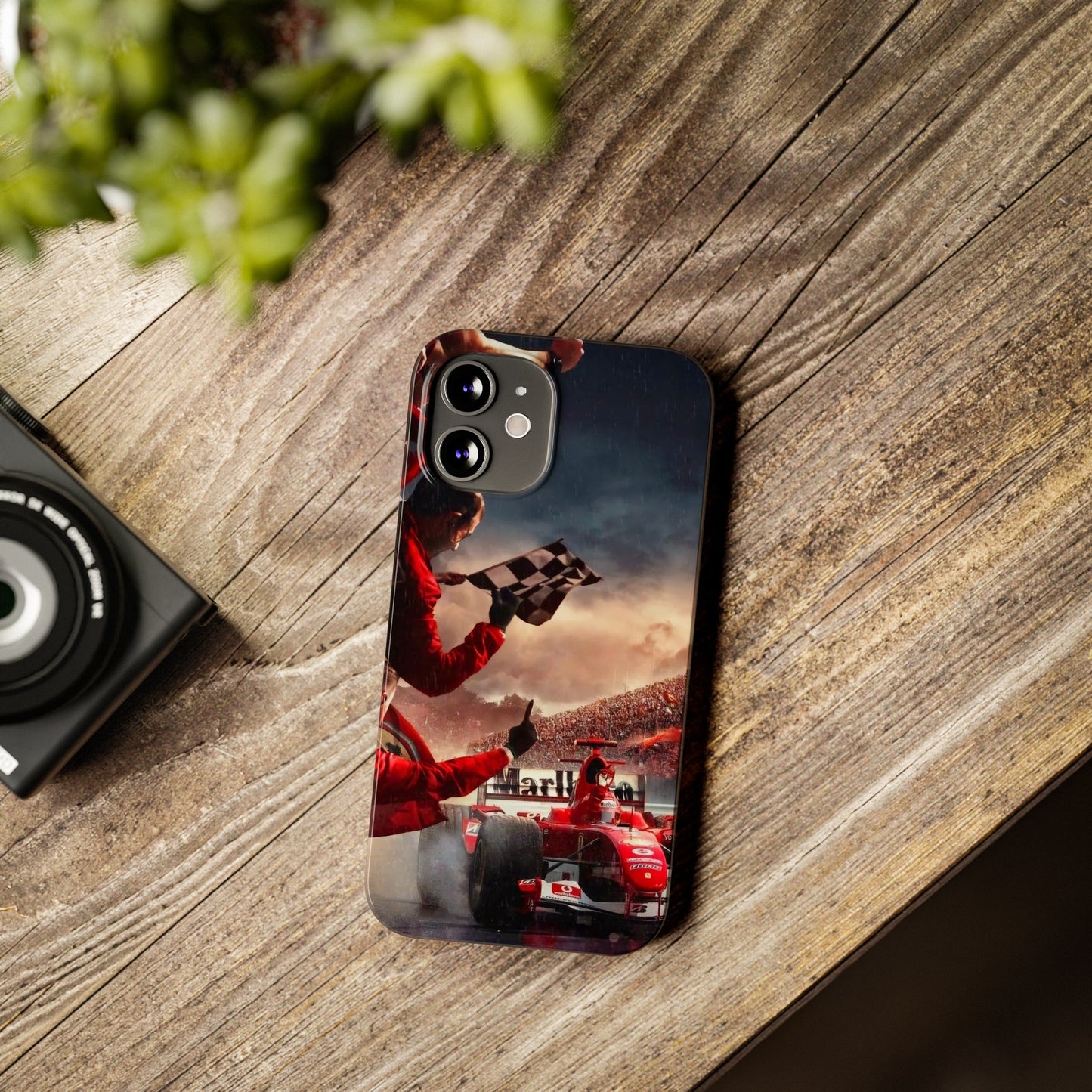 Ferrari Michael Schumacher Victory iPhone Cases: Celebrate the Legend