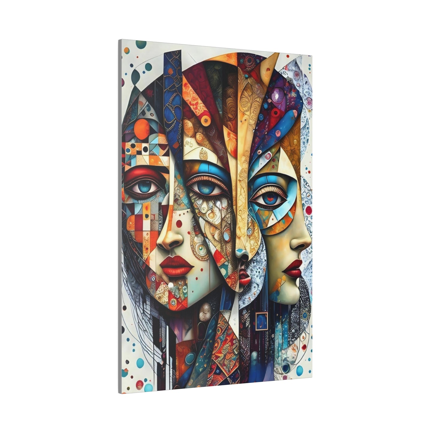 The 3 Faces Canvas Wall Art