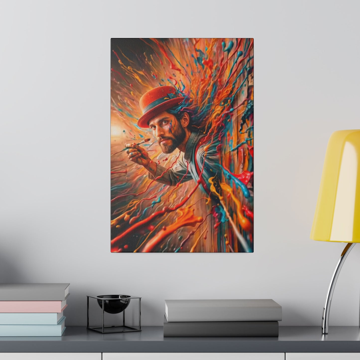 Prisoner Of Your Own Painting - Canvas