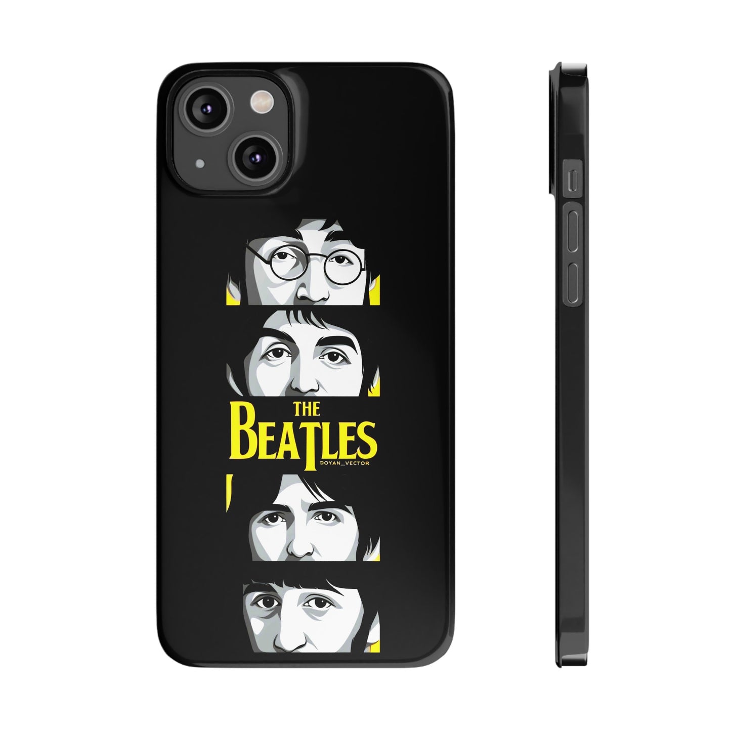 The Beatles Looking at You" iPhone Cases for iPhone 15, 14, 13, 12, 11