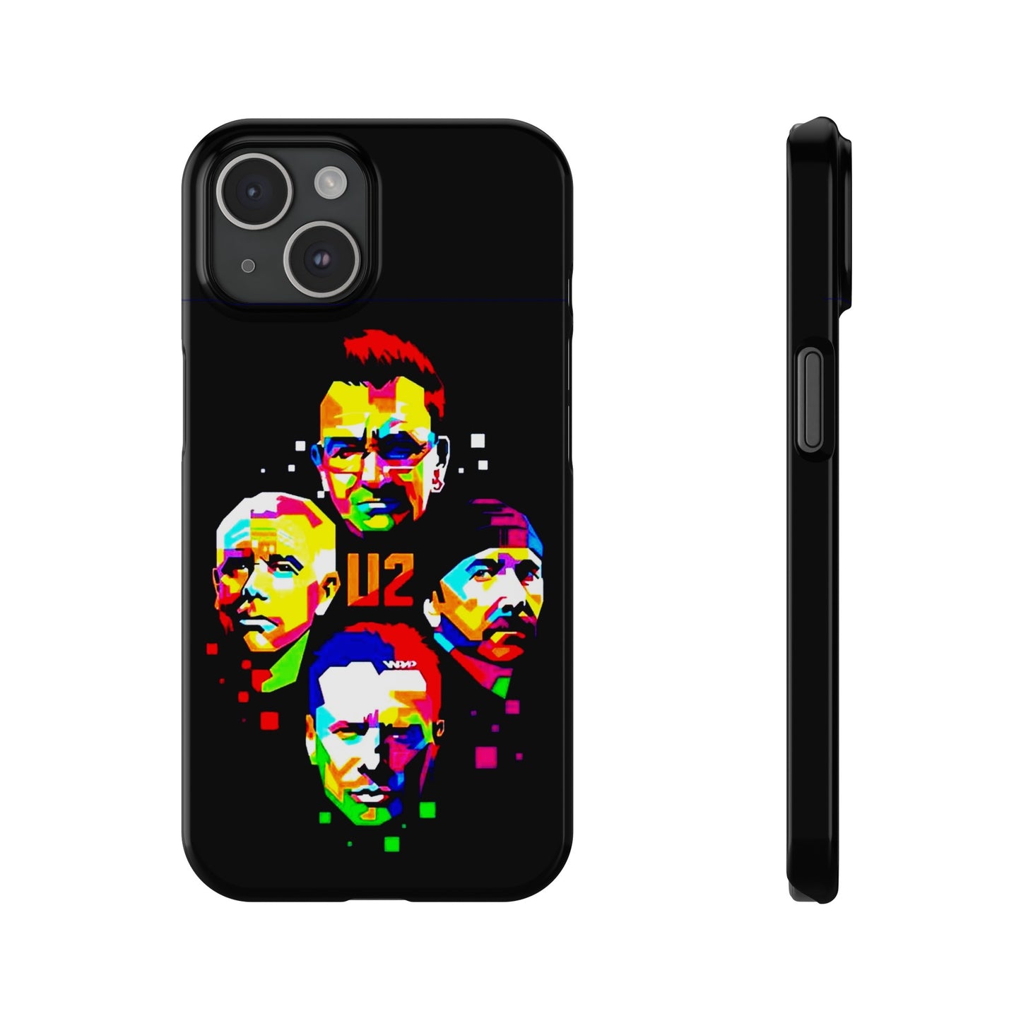 U2 IPhone 15, 14, 13, 12 Cases - Art Design