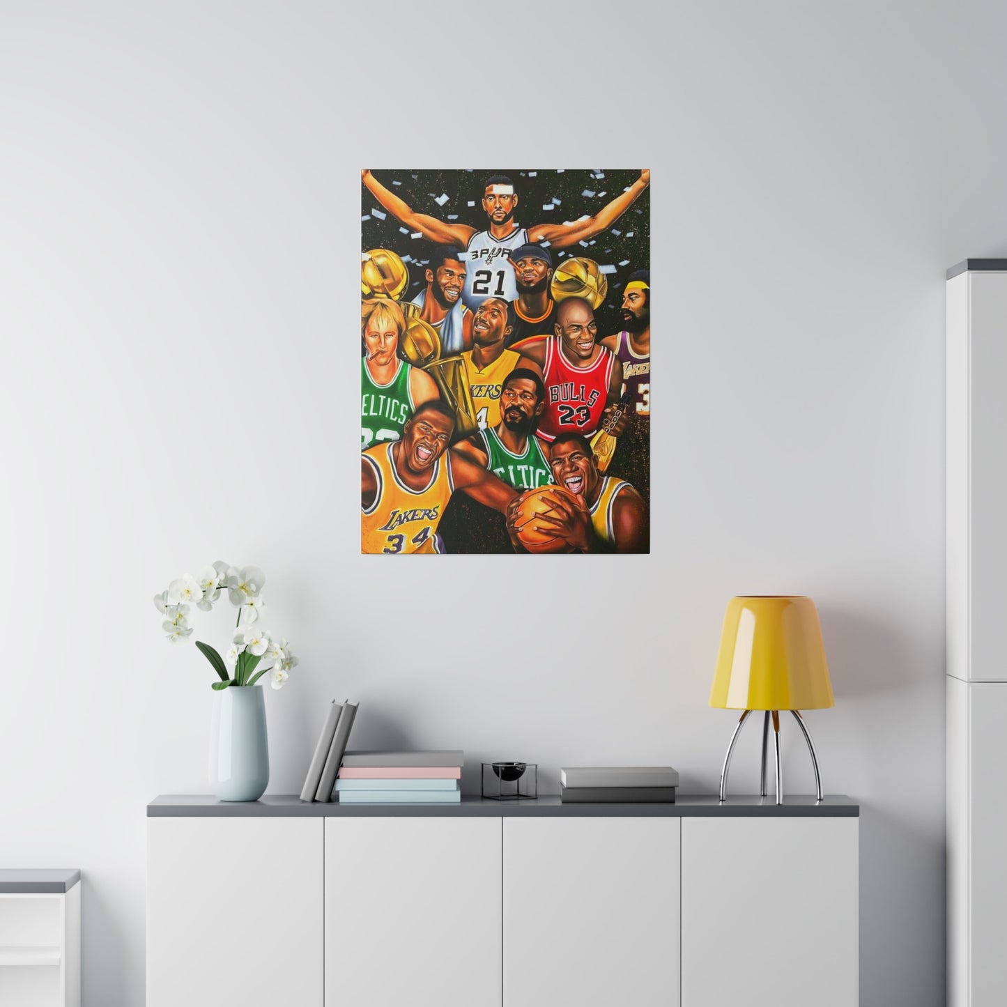 The Best NBA Players all Time - Canvas