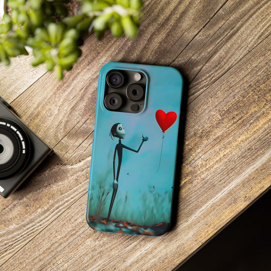 Heart Balloon Art Design iPhone Cases: Love in the Air