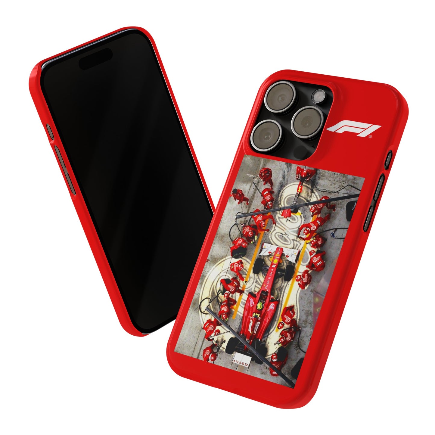 F1 Ferrari Pitstop Iphone Cases