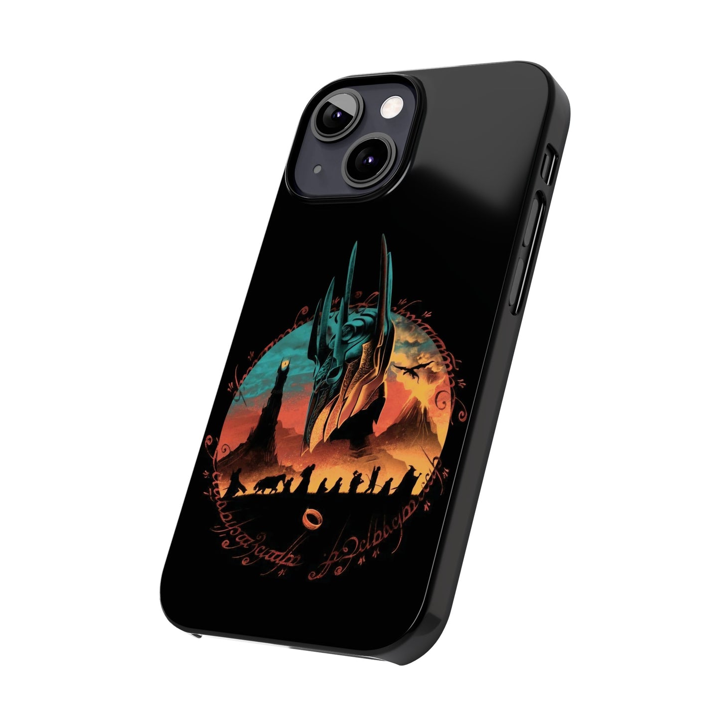 LOTR Fellowship on the Way iPhone Cases: Journey with the Heroes