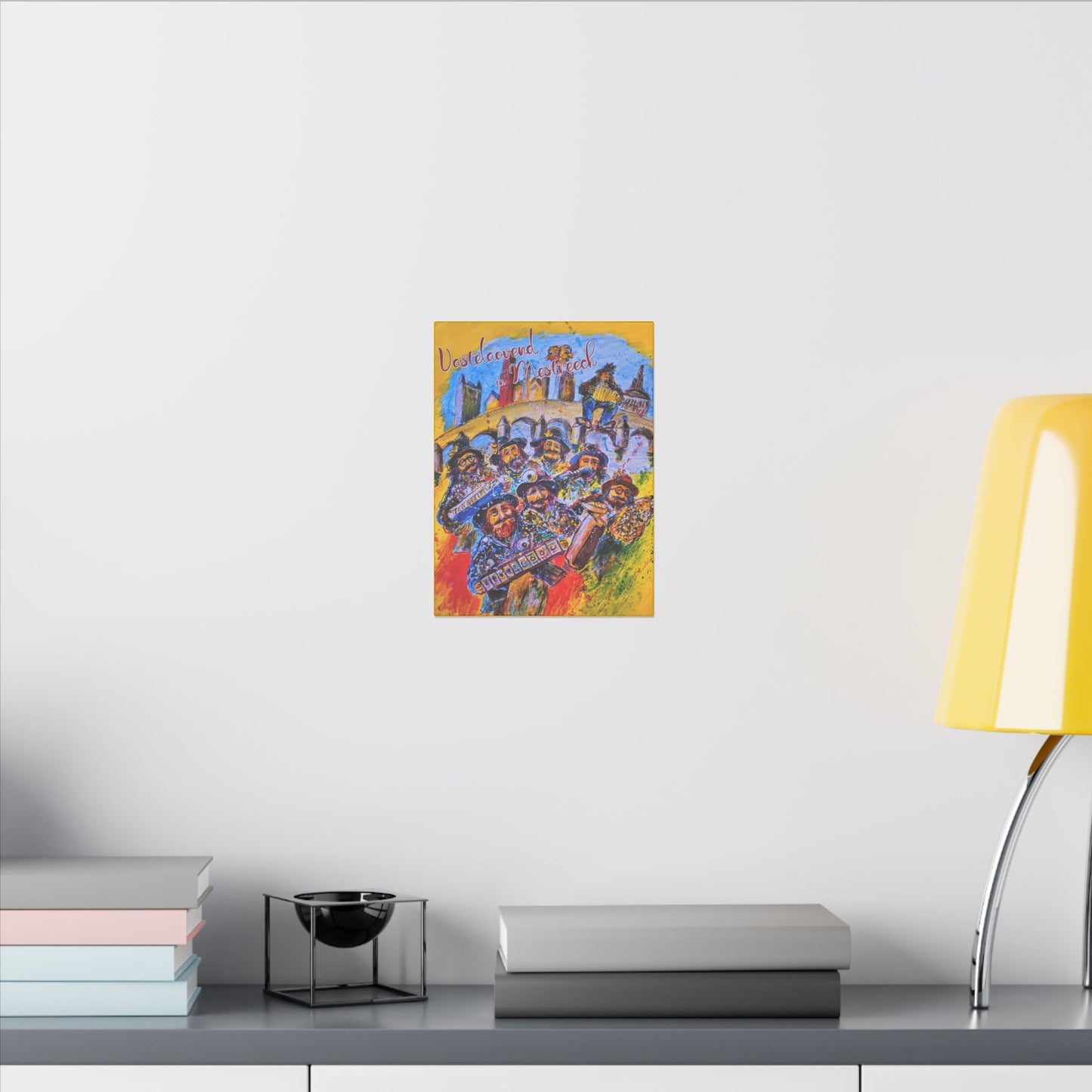 Vastelaovend in Mestreech - Colorful Wall Canvas