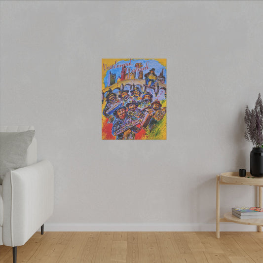 Vastelaovend in Mestreech - Colorful Wall Canvas