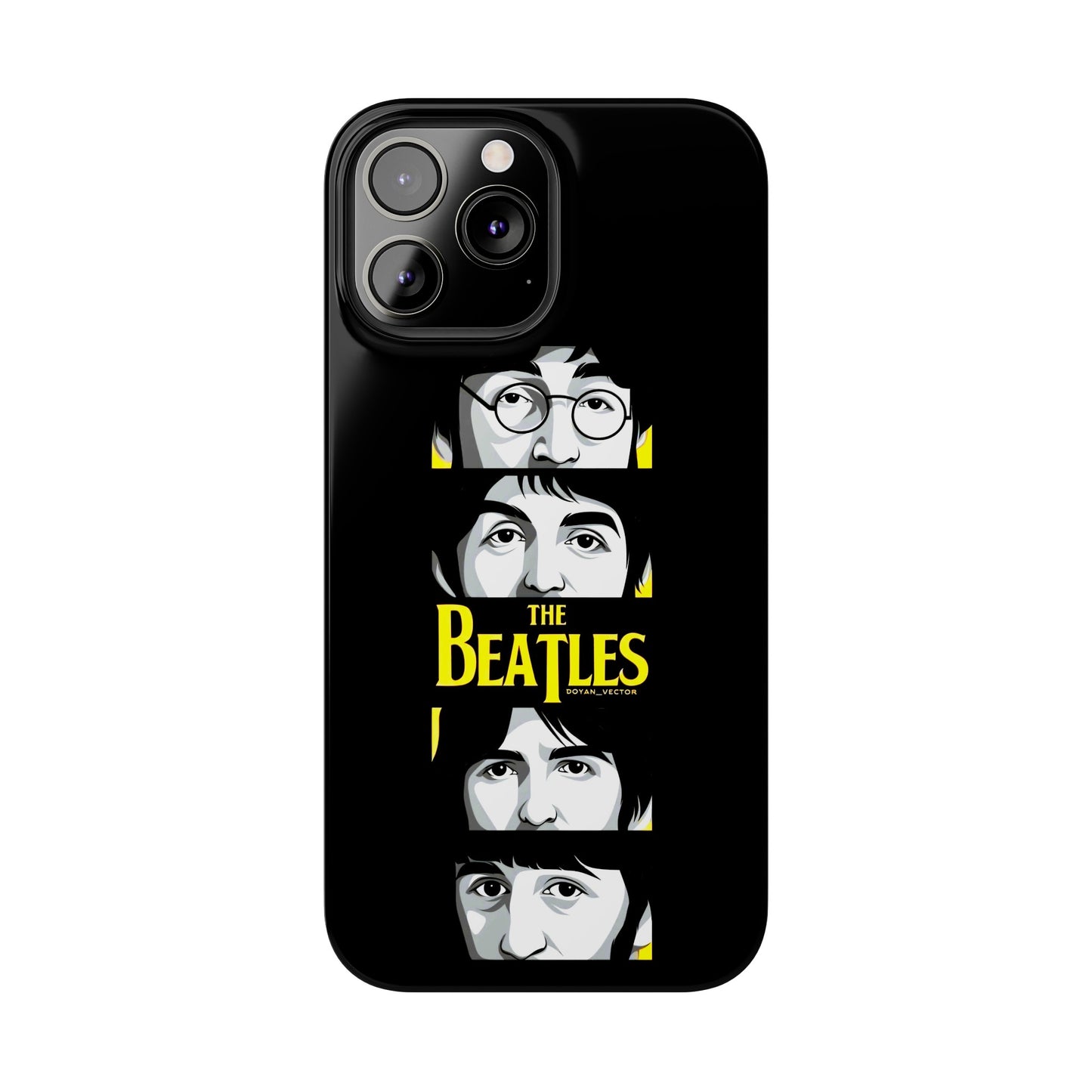 The Beatles Looking at You" iPhone Cases for iPhone 15, 14, 13, 12, 11