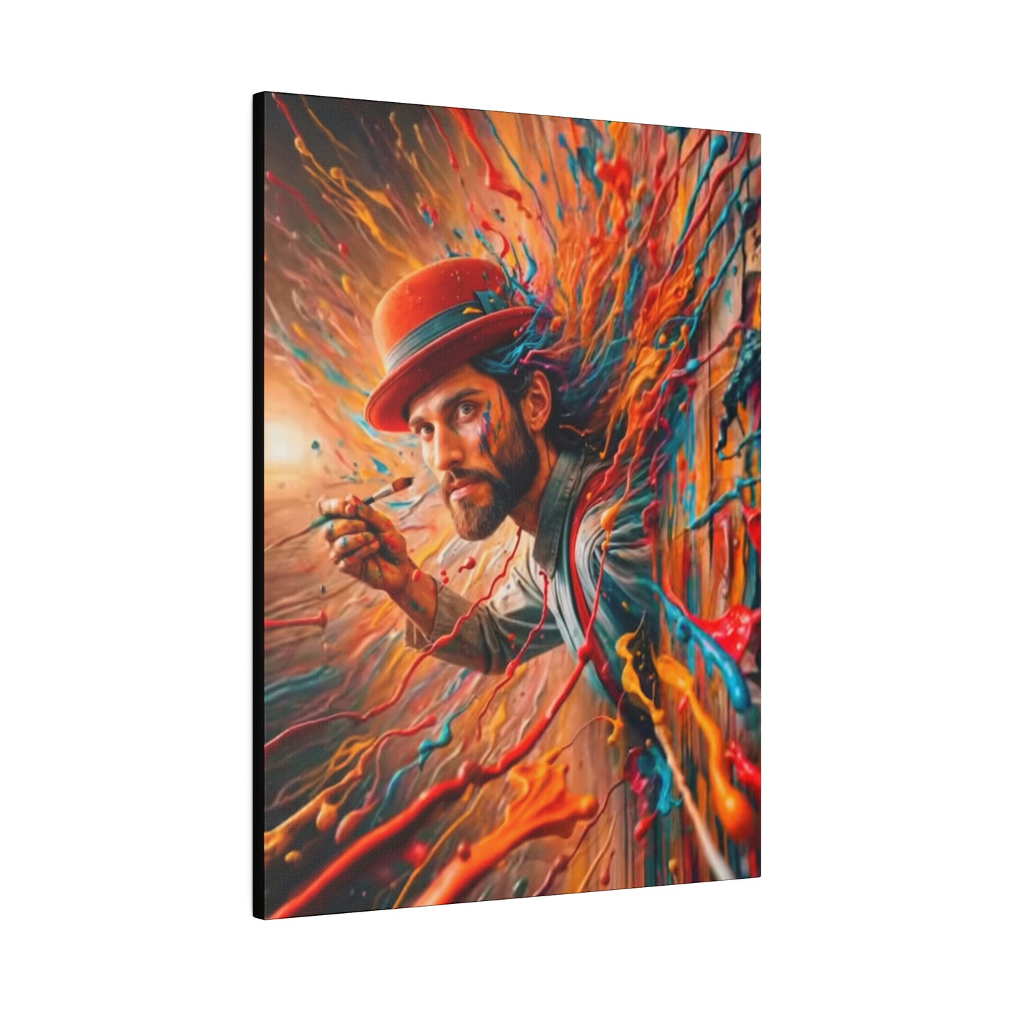 Prisoner Of Your Own Painting - Canvas